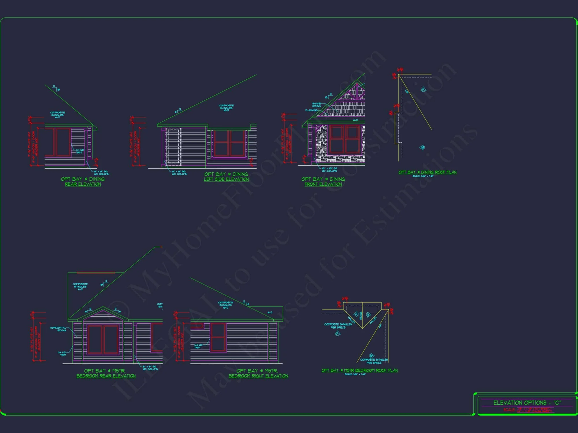 Craftsman Style house Floor Plan