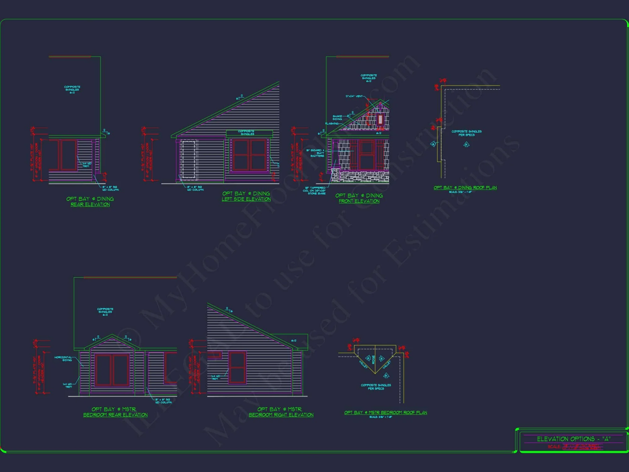 Craftsman Style house Floor Plan