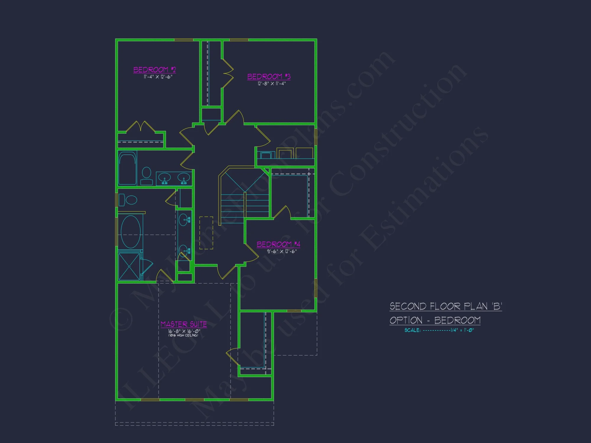 Custom house Plan with 2-Story Floor Plan and CAD Designs
