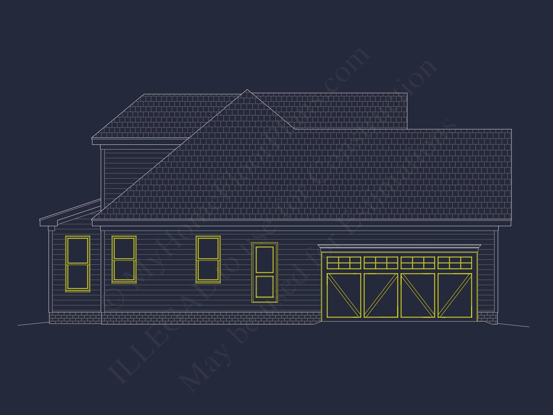 12-2321 HOUSE PLAN - 3-Bed, 2-Bath Craftsman Cottage Ranch – 2,595 Sq Ft with Bonus Room, Office & Porches 7 Craftsman house Plan with 3 Bedrooms and Spacious Floor Design