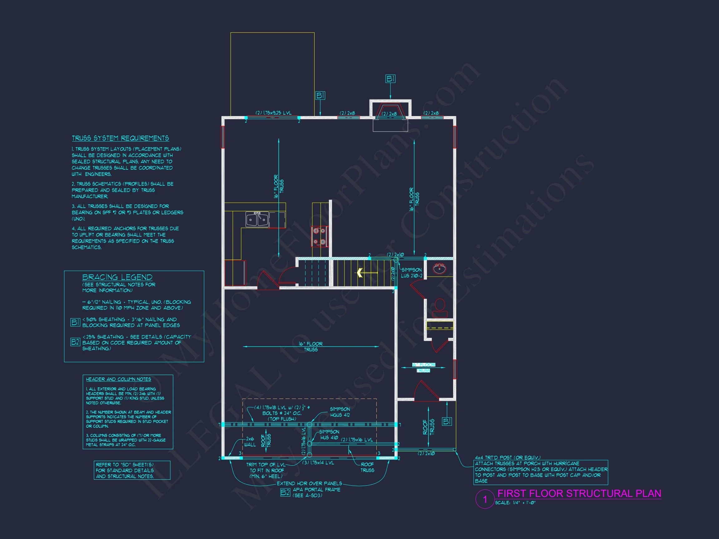 12-2130 HOUSE PLAN - Modern House Floor Plan: CAD Architecture and Elegant Blueprint 12 Modern house Floor Plan: CAD Architecture and Elegant Blueprint