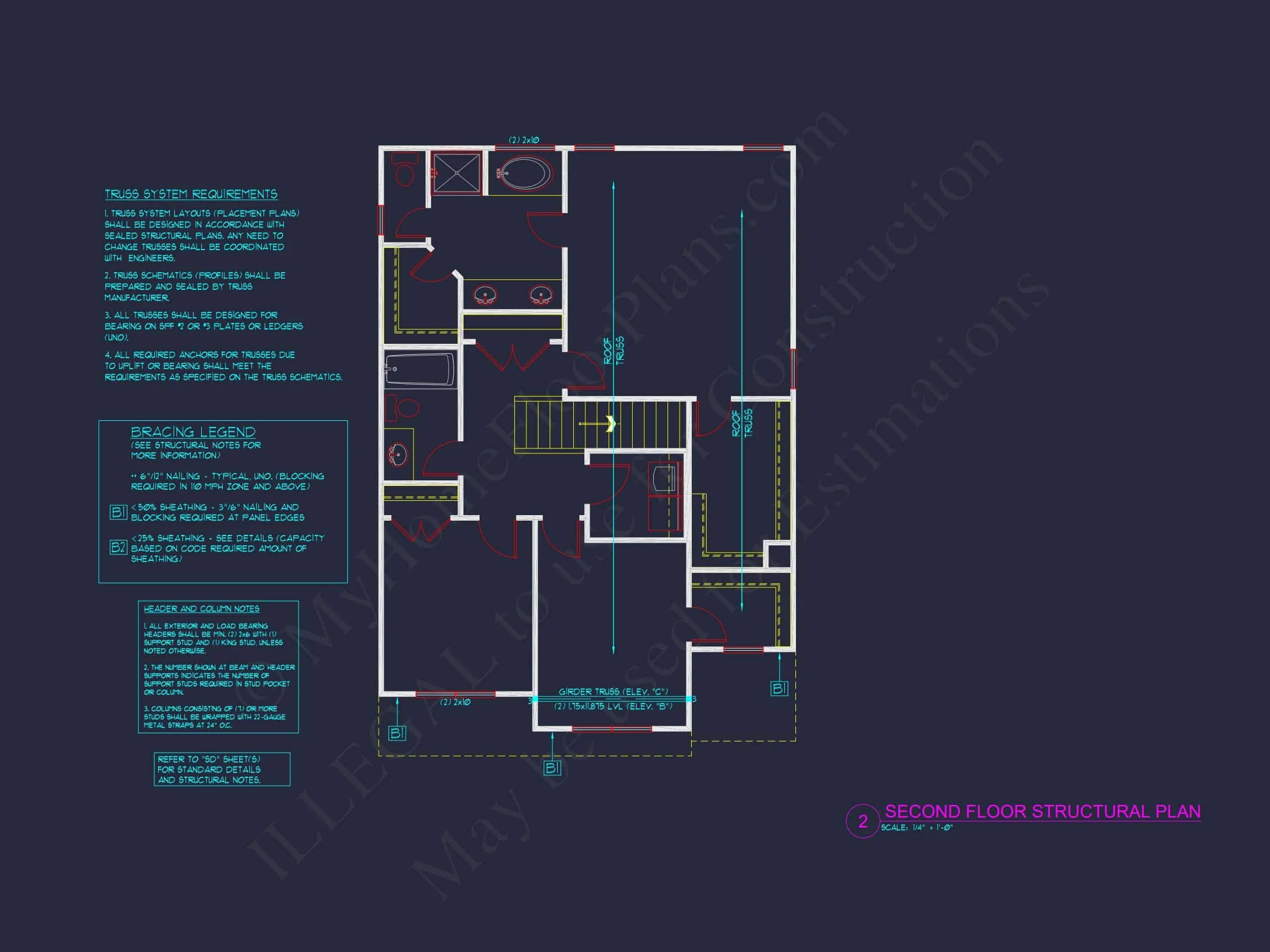 12-2130 HOUSE PLAN - Modern House Floor Plan: CAD Architecture and Elegant Blueprint 13 Modern house Floor Plan: CAD Architecture and Elegant Blueprint