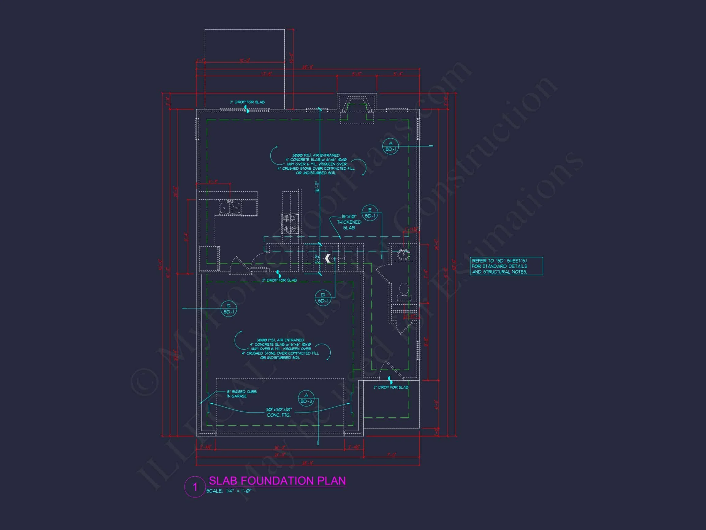 12-2130 HOUSE PLAN - Modern House Floor Plan: CAD Architecture and Elegant Blueprint 11 Modern house Floor Plan: CAD Architecture and Elegant Blueprint