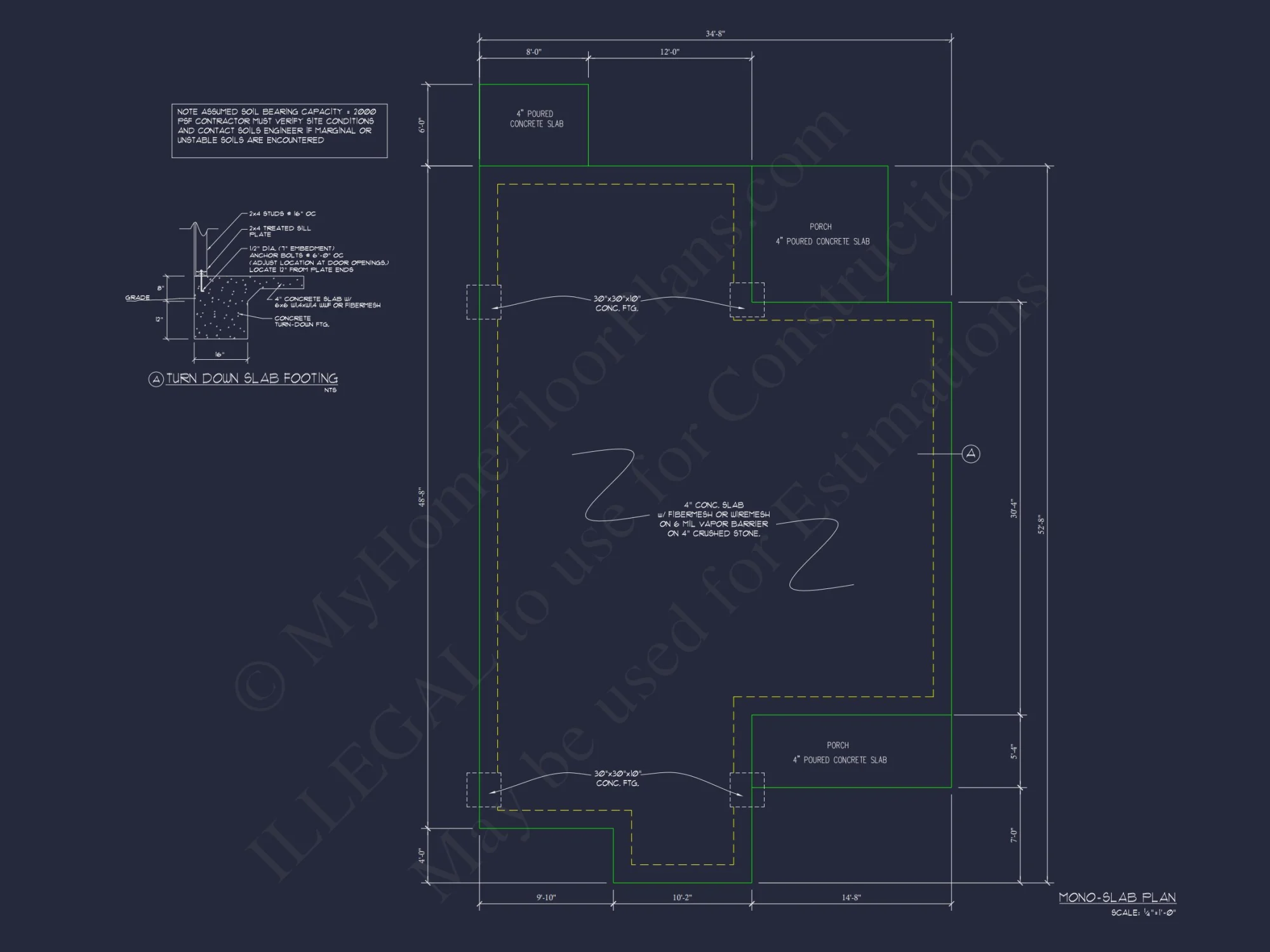 Efficient house Plan with 5 Bedrooms, CAD Designs & Blueprint