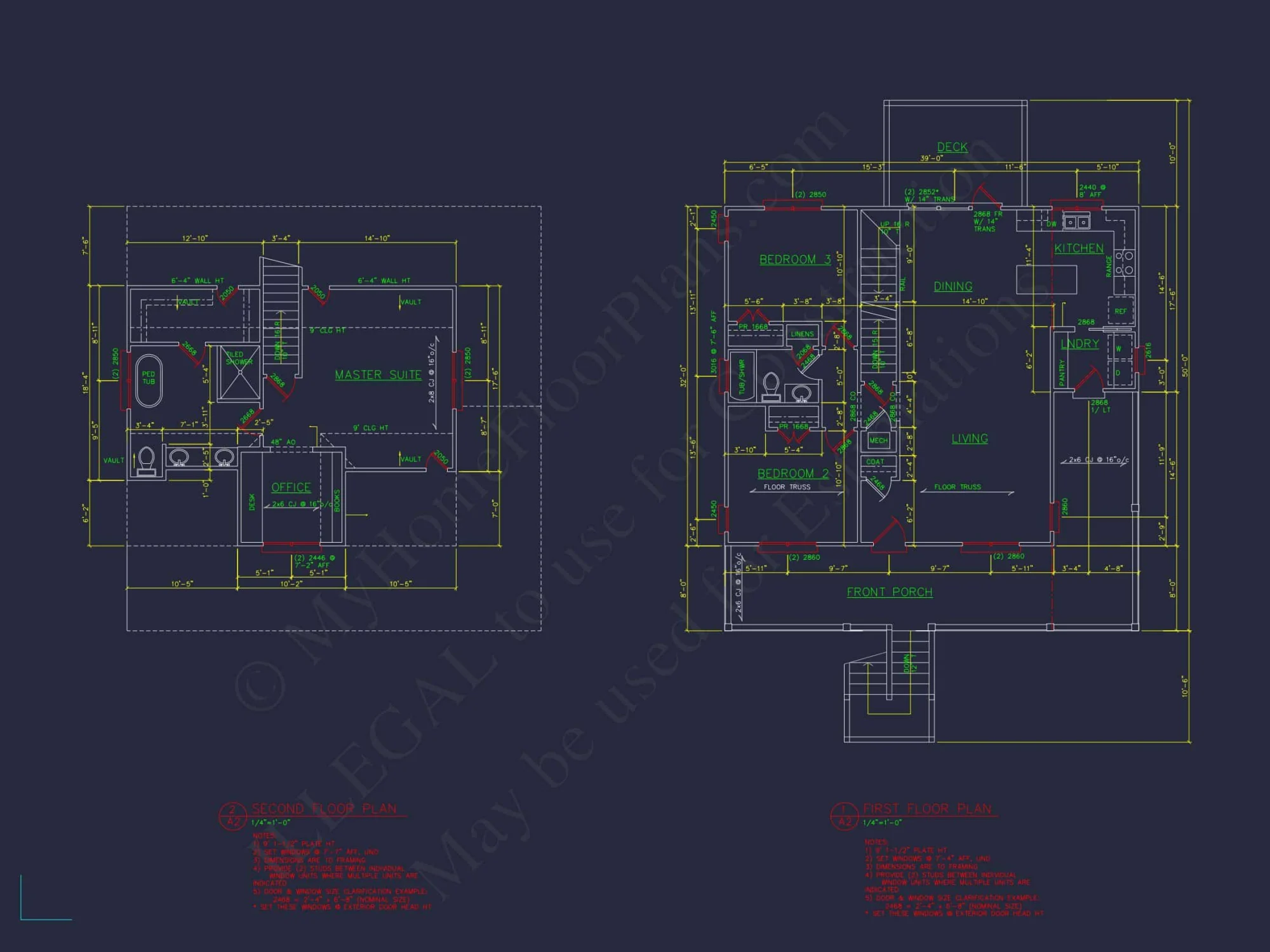 house Plan Blueprint with CAD Designs for Coastal Living
