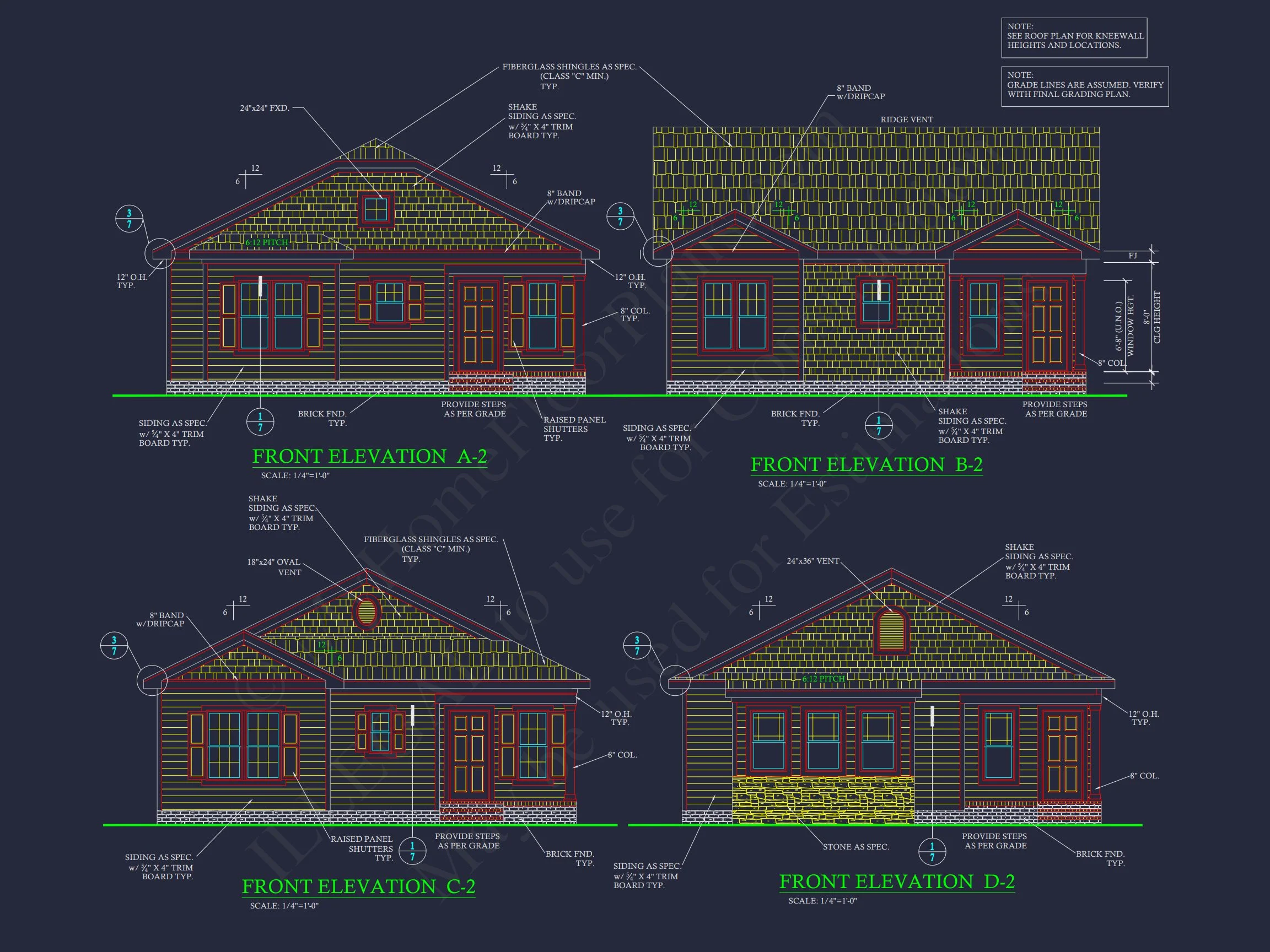 11-1160 HOUSE PLAN - Craftsman House Plan with Open Floor Design & Detailed CAD 3 Craftsman house Plan with Open Floor Design & Detailed CAD