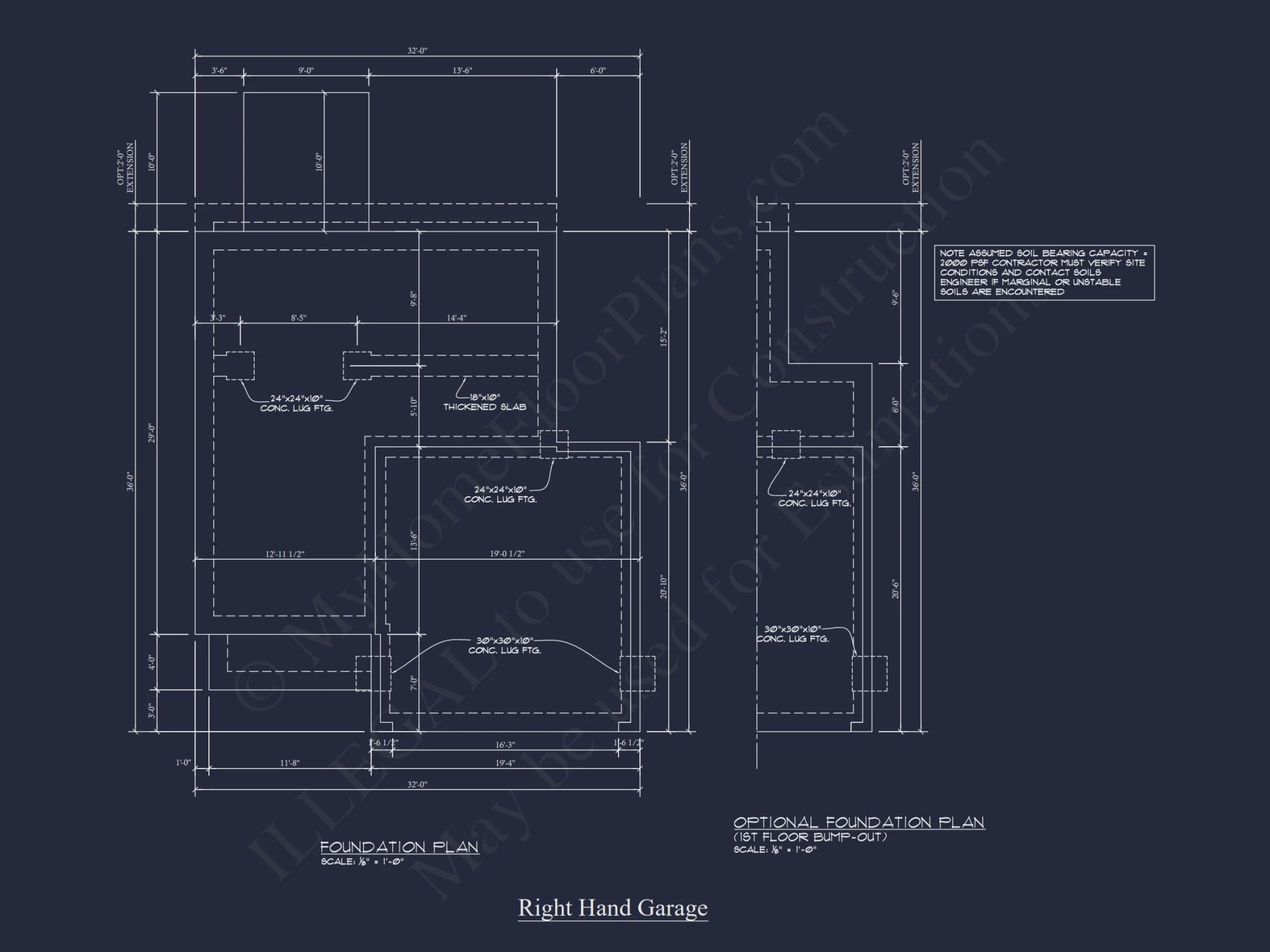 Craftsman house Plan & Blueprint Designs - 2 Bed, 2 Bath, 1368 Sq Ft