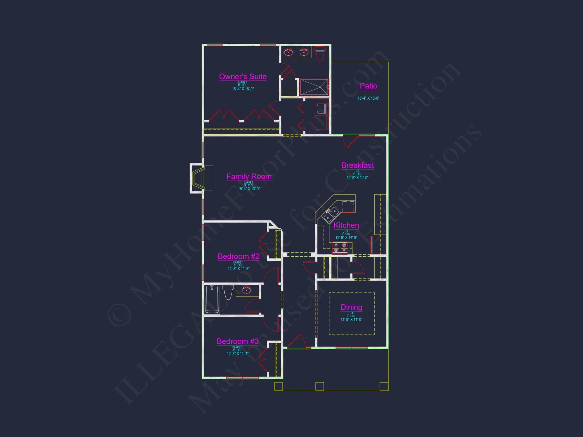 Customizable Small house Floor Plan