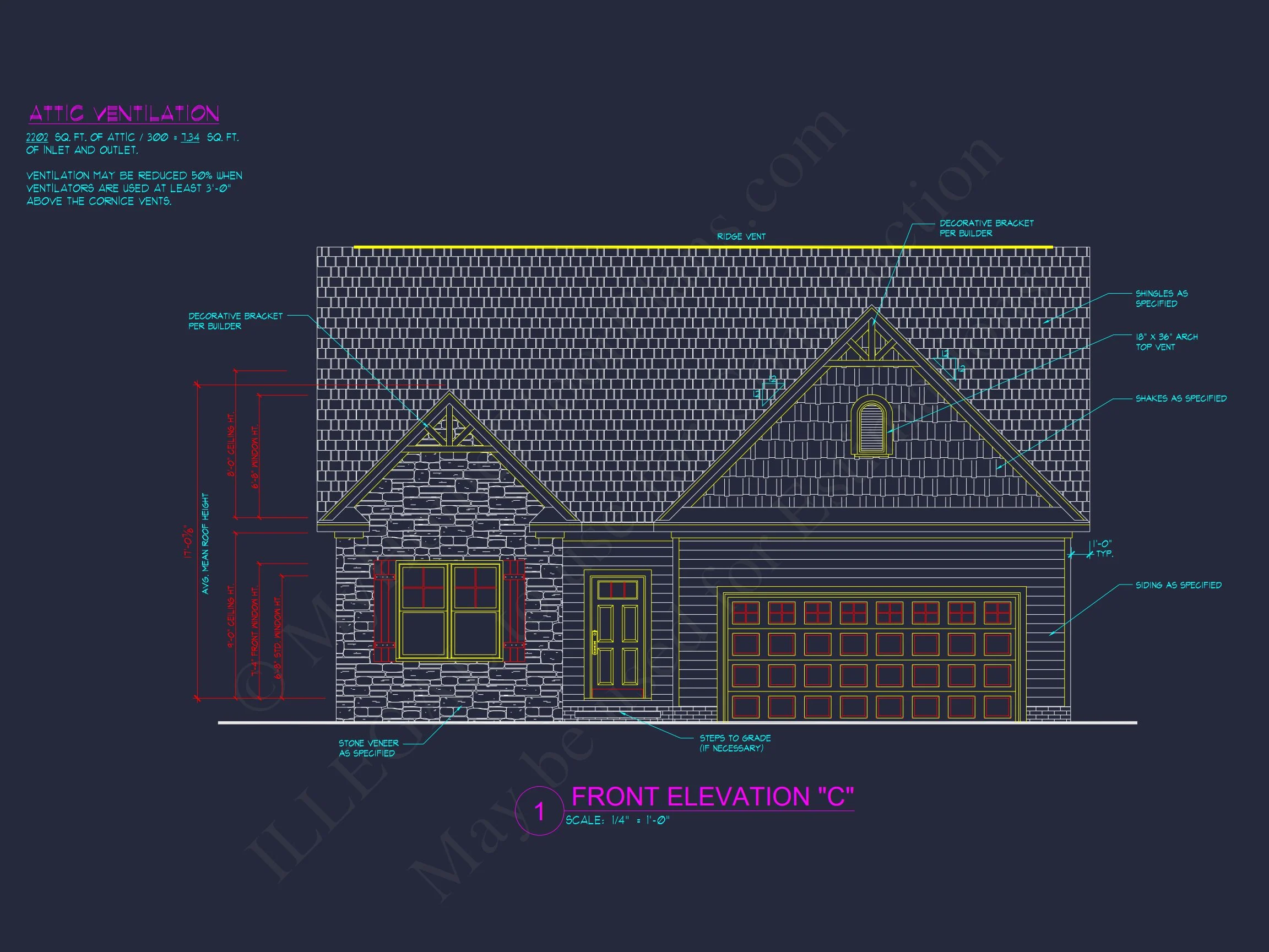 10-1622 HOUSE PLAN - Elegant House Plan with Open Floor Blueprint and CAD Designs 7 Elegant house Plan with Open Floor Blueprint and CAD Designs