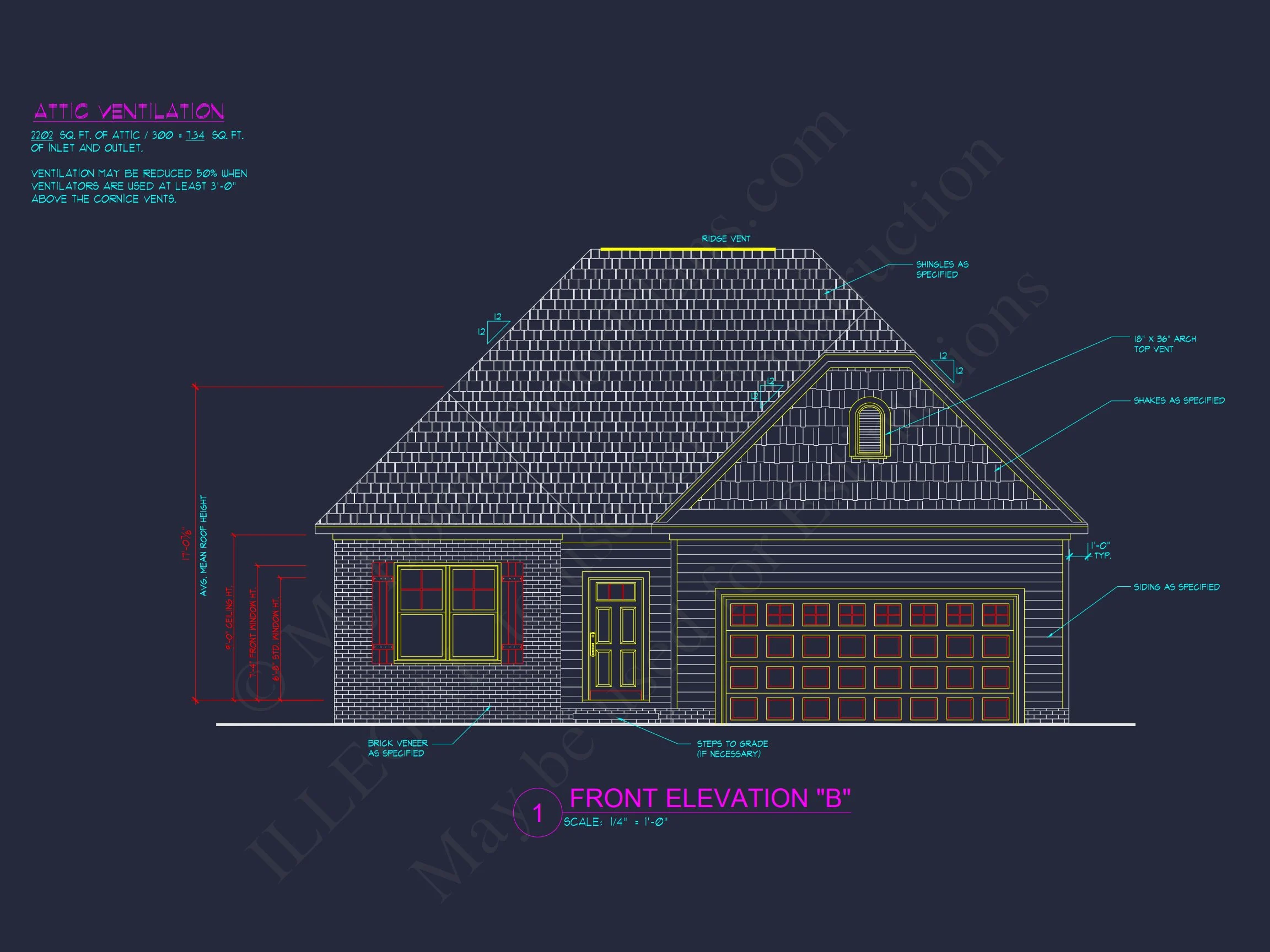 10-1622 HOUSE PLAN - Elegant House Plan with Open Floor Blueprint and CAD Designs 5 Elegant house Plan with Open Floor Blueprint and CAD Designs