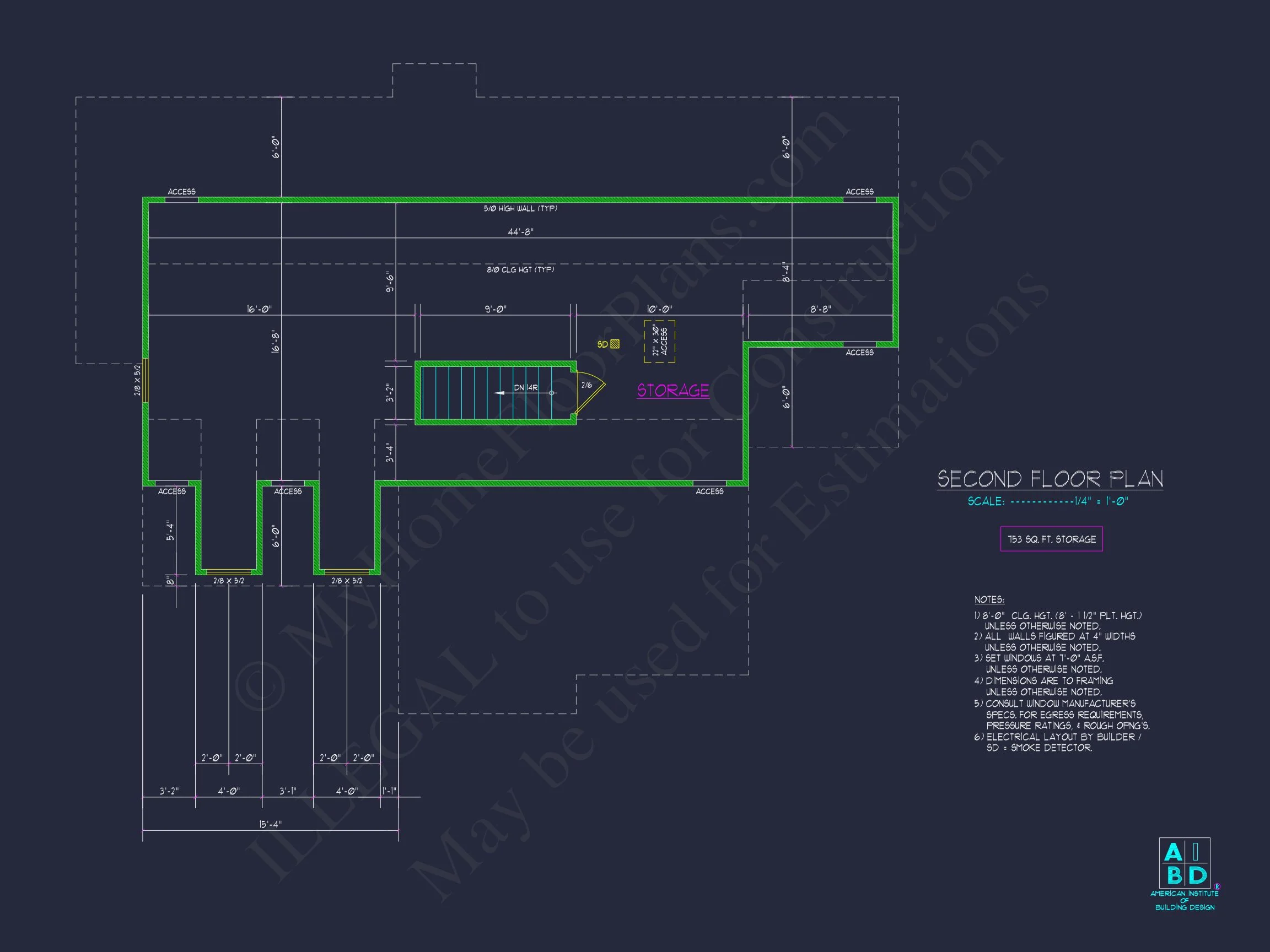 10-1141 HOUSE PLAN - Elegant Small House Plan with CAD Blueprint for Designers 7 Elegant Small house Plan with CAD Blueprint for Designers