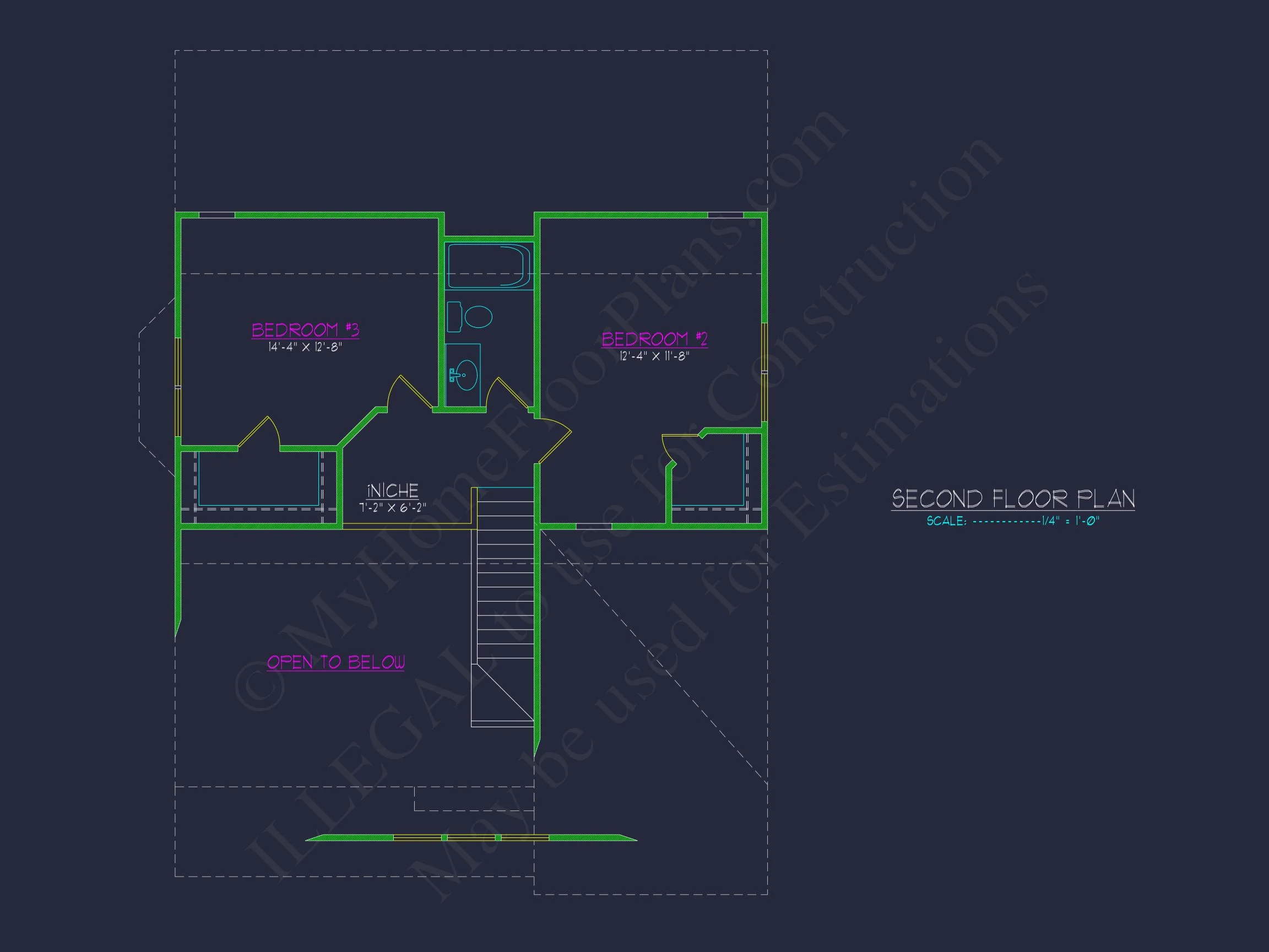 10-1082B HOUSE PLAN - Craftsman House Plan with Open Floor Blueprint Designs 6 Craftsman house Plan with Open Floor Blueprint Designs