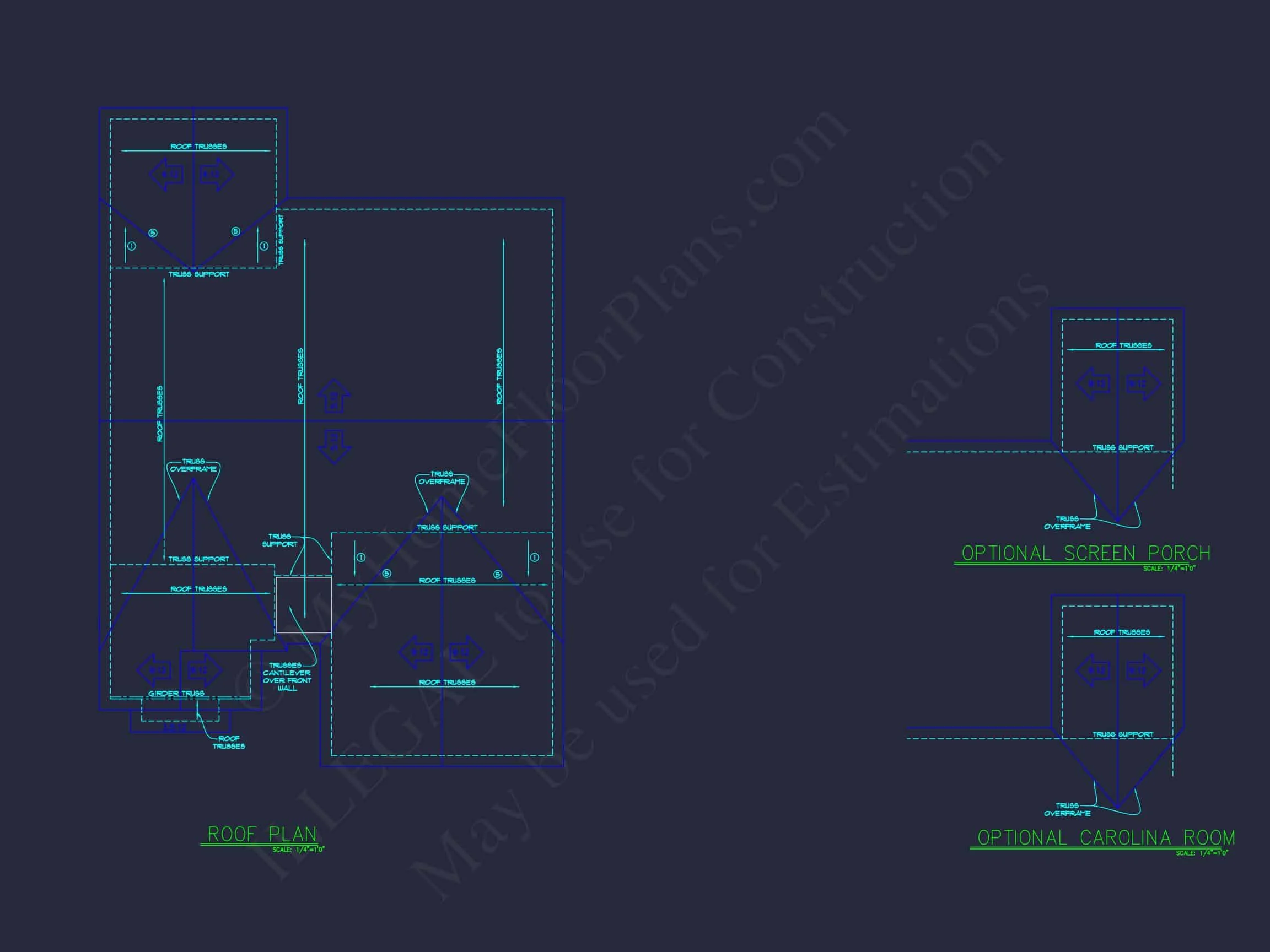 10-1074 HOUSE PLAN - Spacious Craftsman House Plan with CAD Floor Designs 16 Spacious Craftsman house Plan with CAD Floor Designs