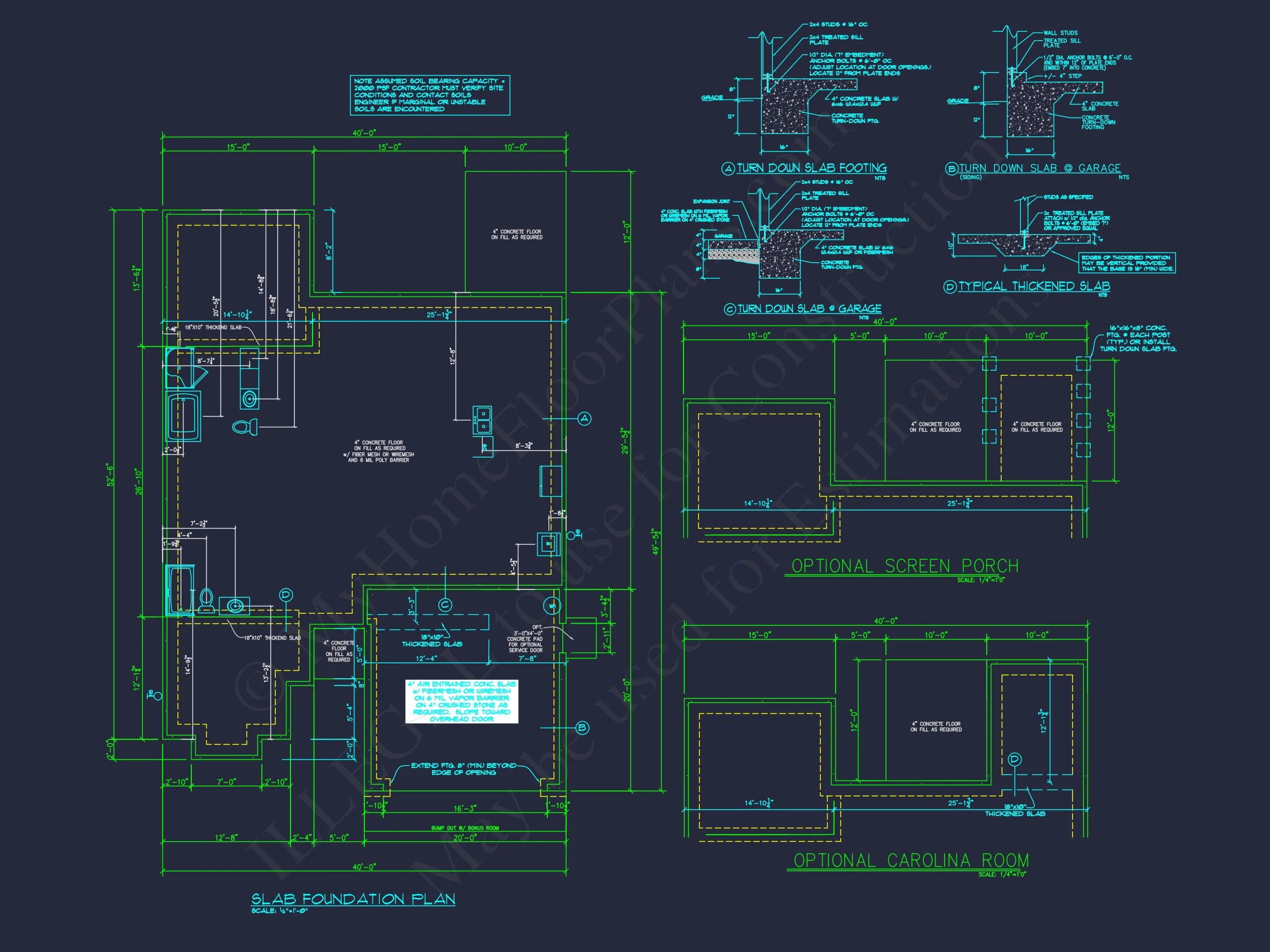 10-1074 HOUSE PLAN - Spacious Craftsman House Plan with CAD Floor Designs 13 Spacious Craftsman house Plan with CAD Floor Designs