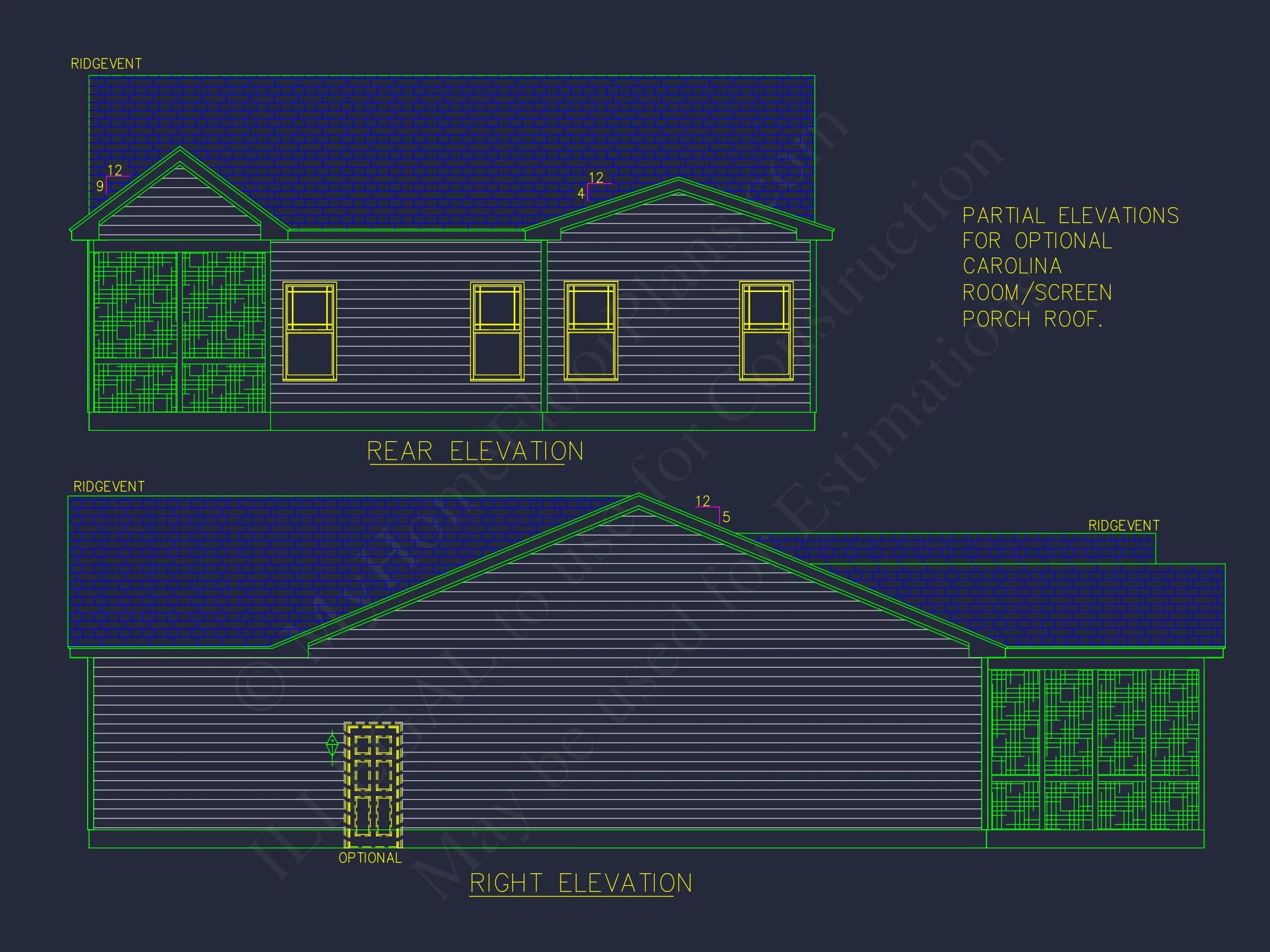10-1074 HOUSE PLAN - Spacious Craftsman House Plan with CAD Floor Designs 5 Spacious Craftsman house Plan with CAD Floor Designs