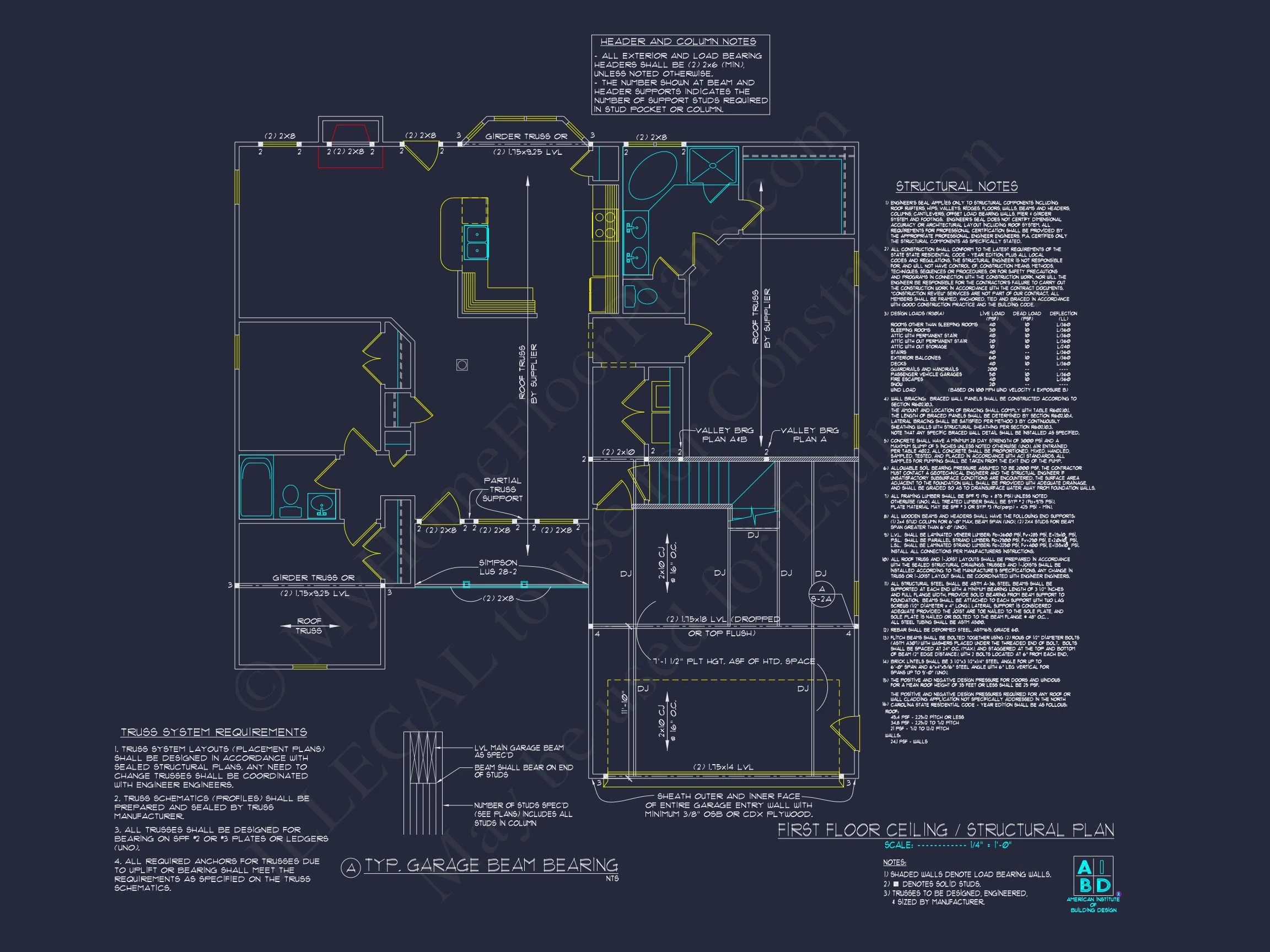 10-1070 HOUSE PLAN - Beautiful House Plan with 1.5 Floors | CAD Architecture Designs 14 Beautiful house Plan with 1.5 Floors