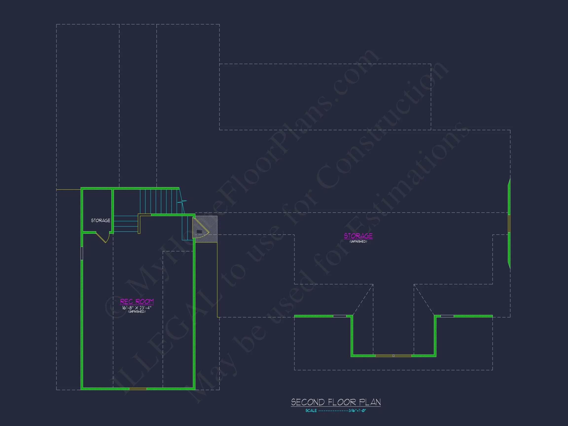 9-1874 HOUSE PLAN - Craftsman House Plan: 3 Beds, 2 Baths, CAD Blueprint Designs 5 Craftsman house Plan: 3 Beds, 2 Baths, CAD Blueprint Designs