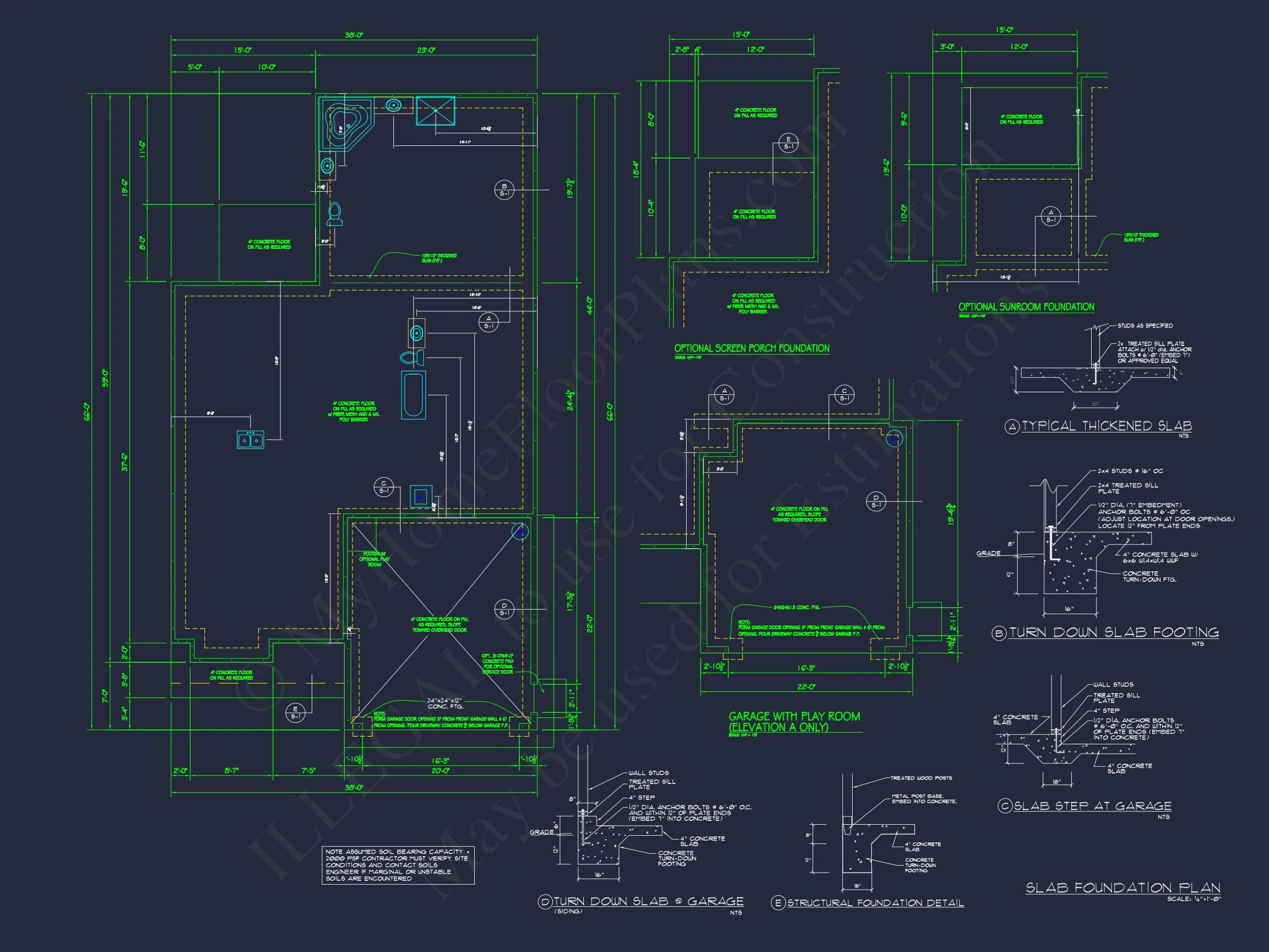 9-1210 HOUSE PLAN - Craftsman House Plan with Open Floor Layout & CAD Designs 15 Craftsman house Plan with Open Floor Layout & CAD Designs
