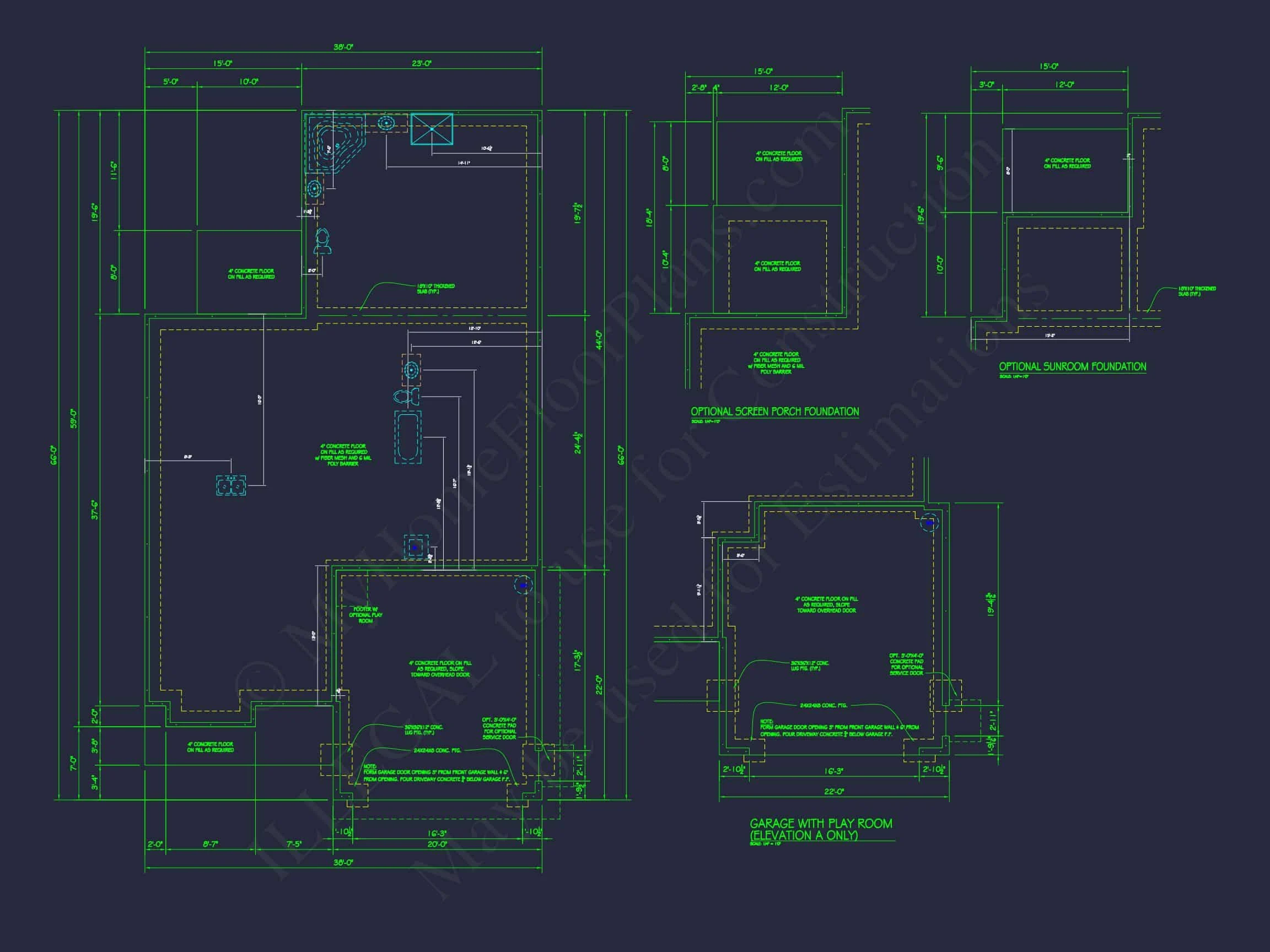 9-1210 HOUSE PLAN - Craftsman House Plan with Open Floor Layout & CAD Designs 8 Craftsman house Plan with Open Floor Layout & CAD Designs