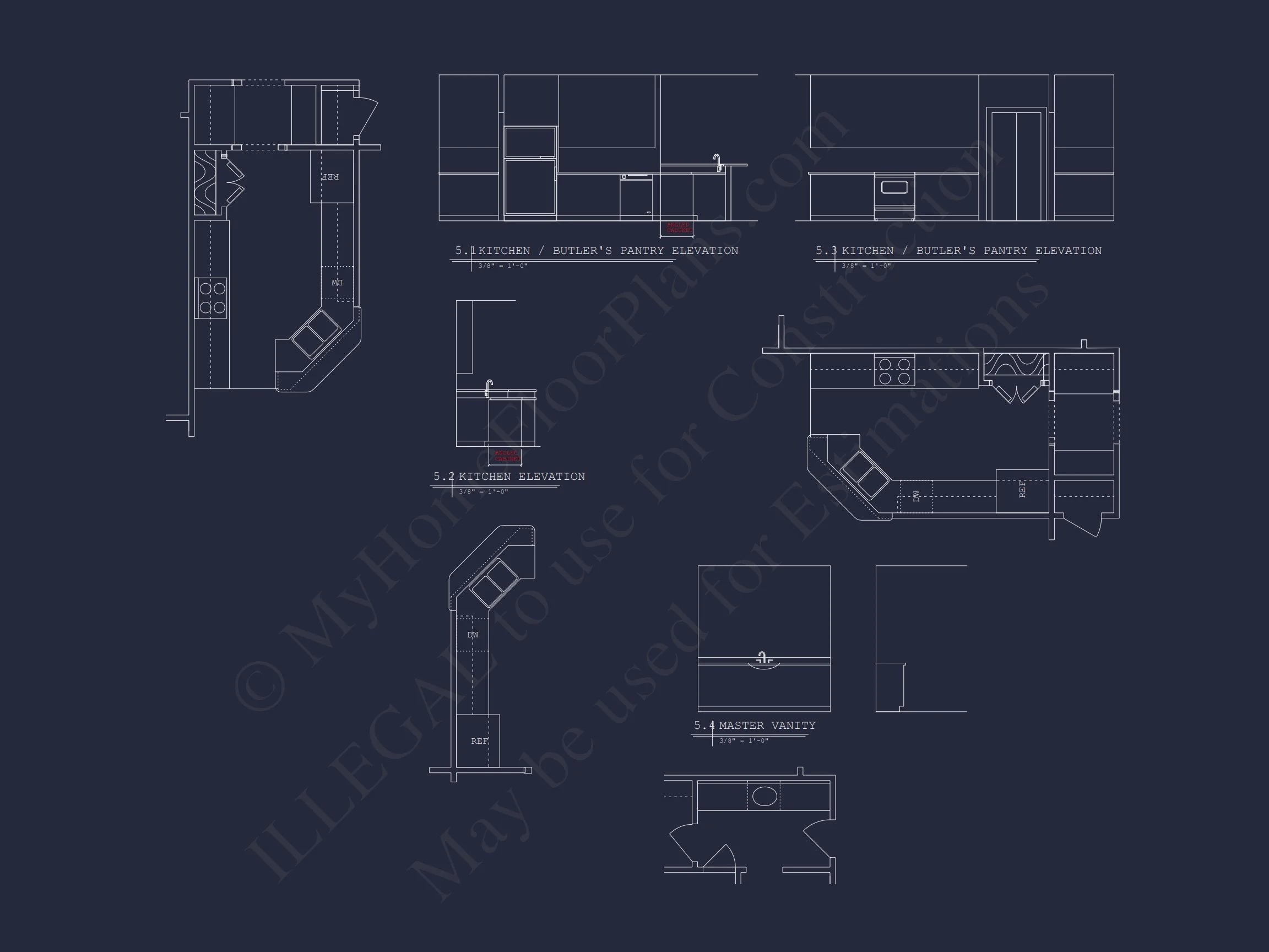 8-1989 HOUSE PLAN - Craftsman House Floor Plan: 1, 943 Sq Ft with CAD Designs 11 Craftsman house Floor Plan: 1, 943 Sq Ft with CAD Designs
