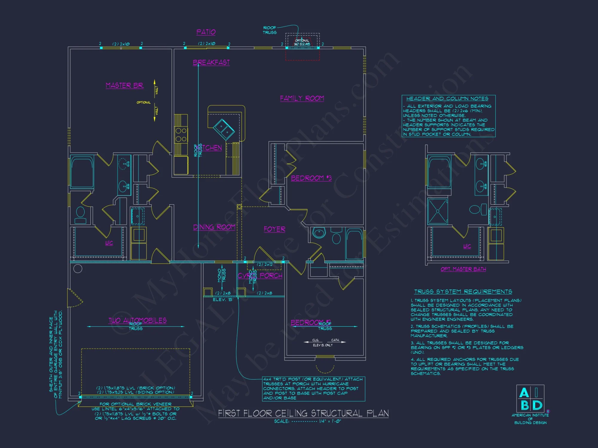 Modern Ranch house Plan with Spacious Layout and 3 Bedrooms
