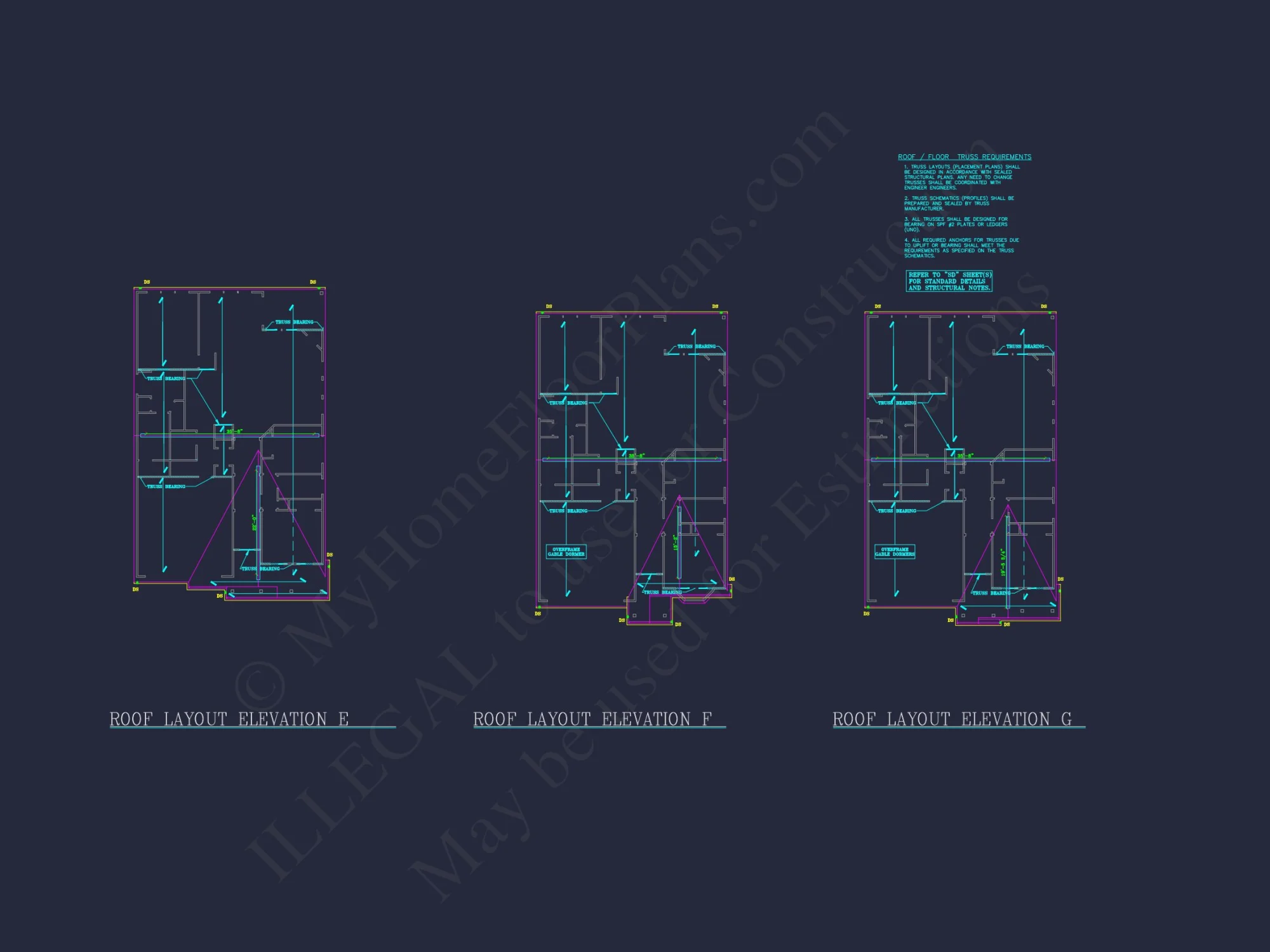 Elegant house Plan with Detailed Blueprint and Modern CAD Designs