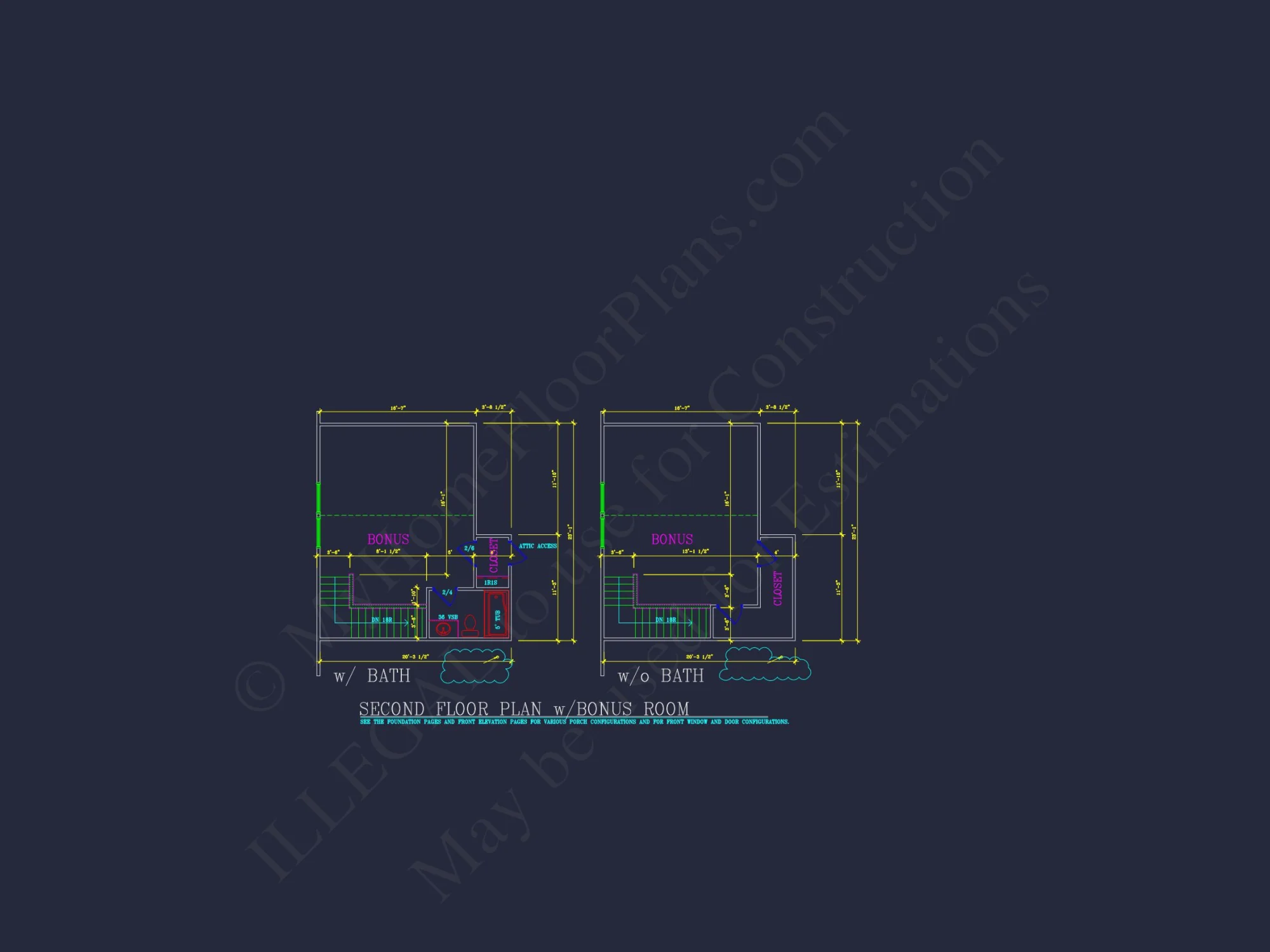 Elegant house Plan with Detailed Blueprint and Modern CAD Designs