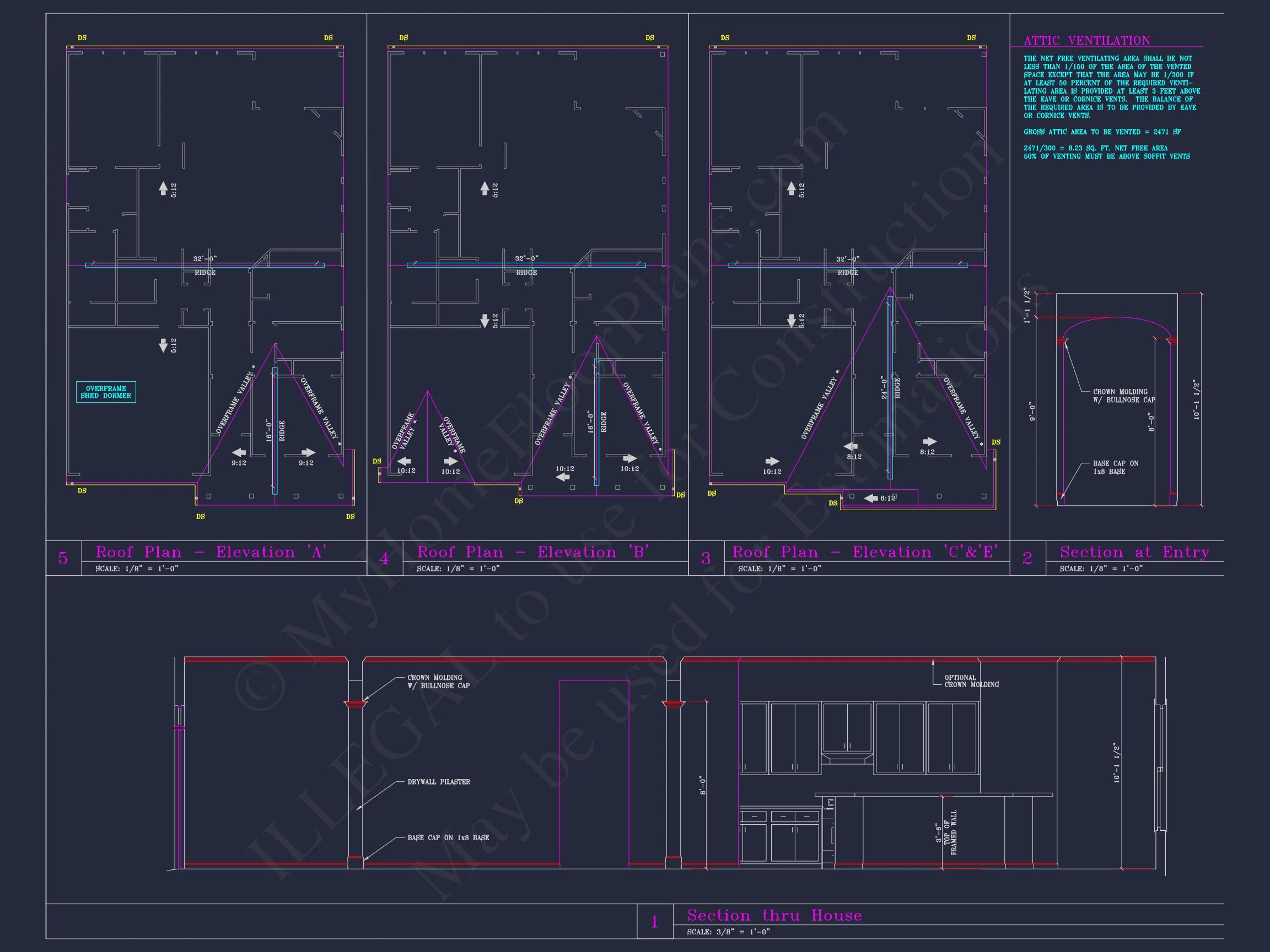 8-1245 HOUSE PLAN - Craftsman House Floor Plan with CAD Blueprints and Designs 12 Craftsman house Floor Plan with CAD Blueprints and Designs