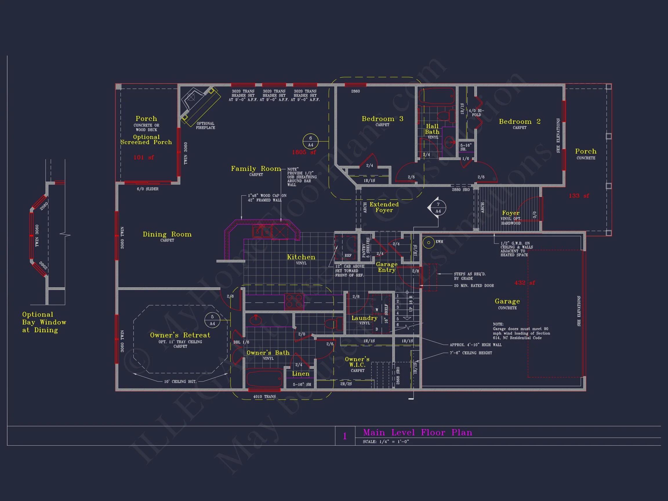8-1245 HOUSE PLAN - Craftsman House Floor Plan with CAD Blueprints and Designs 9 Craftsman house Floor Plan with CAD Blueprints and Designs
