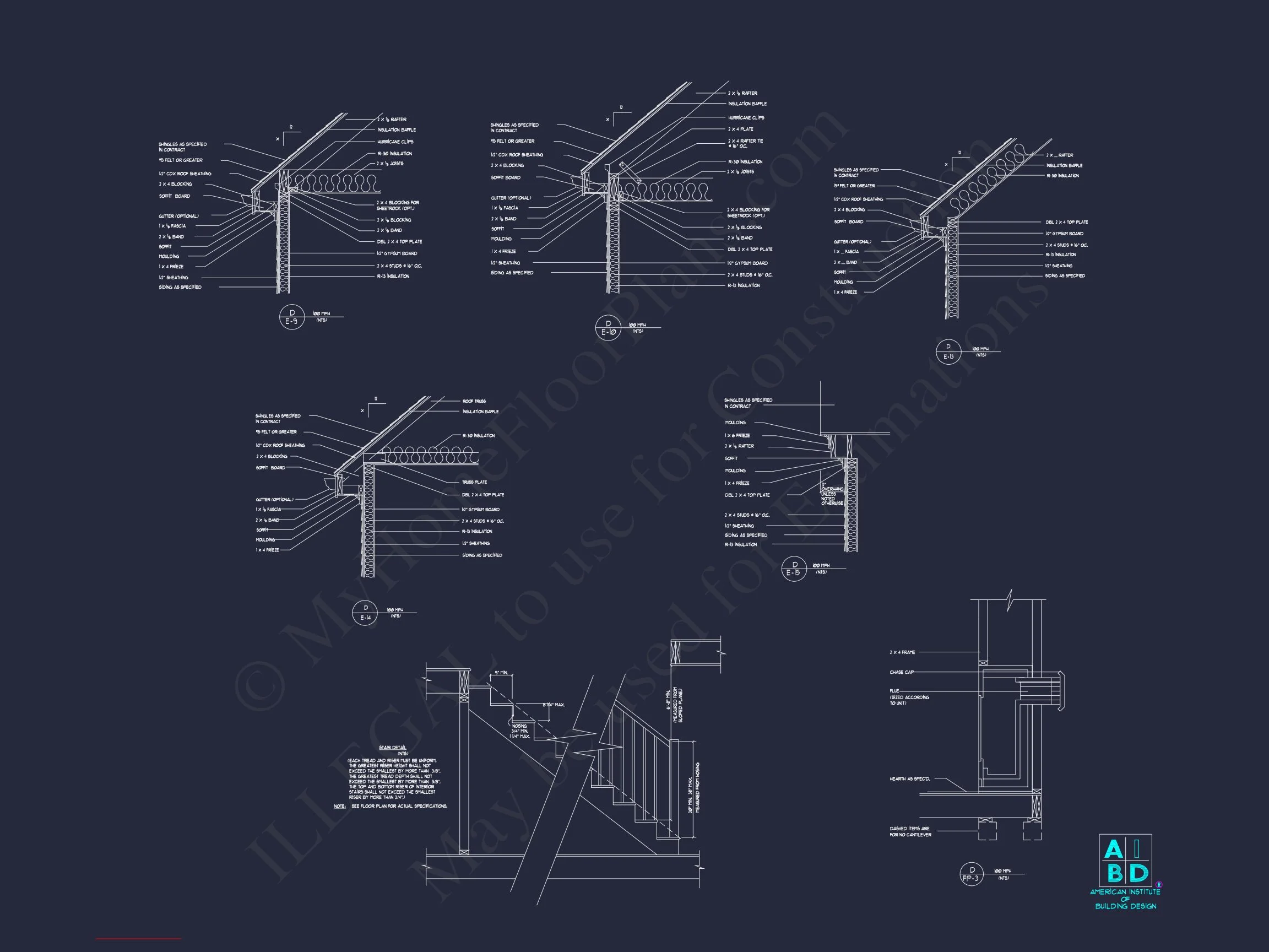 8-1179 HOUSE PLAN - Elegant House Plan: 1.5 Story CAD Designs with 3 Bedrooms 6 Elegant house Plan: 1.5 Story CAD Designs with 3 Bedrooms