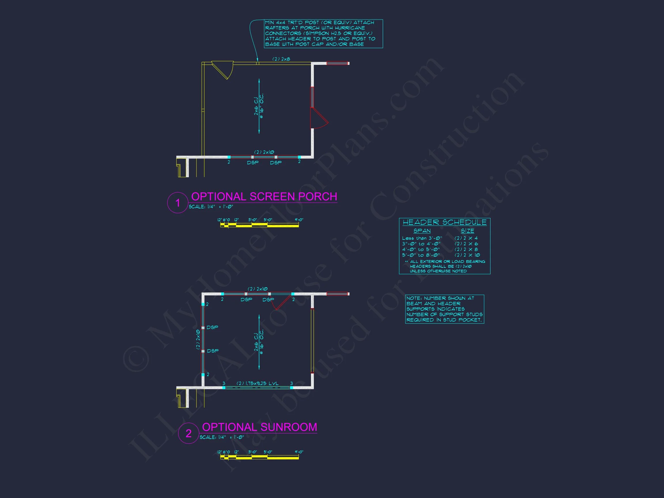 8-1006 HOUSE PLAN - Elegant House Plan with 3 Bedrooms | CAD & Architectural Designs 29 CAD & Architectural Designs