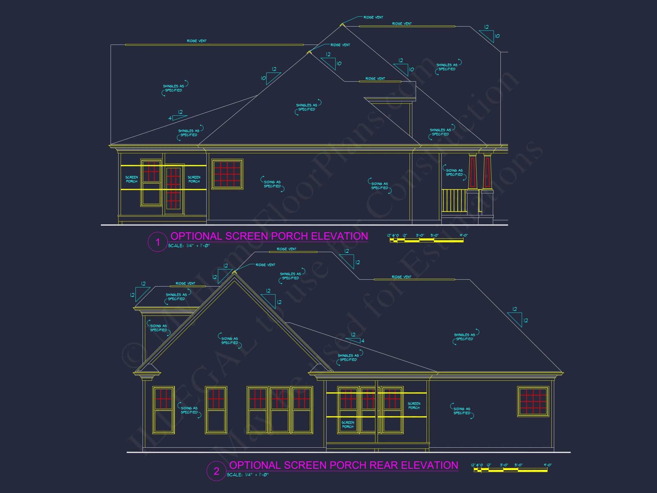 8-1006 HOUSE PLAN - Elegant House Plan with 3 Bedrooms | CAD & Architectural Designs 12 Elegant house Plan with 3 Bedrooms