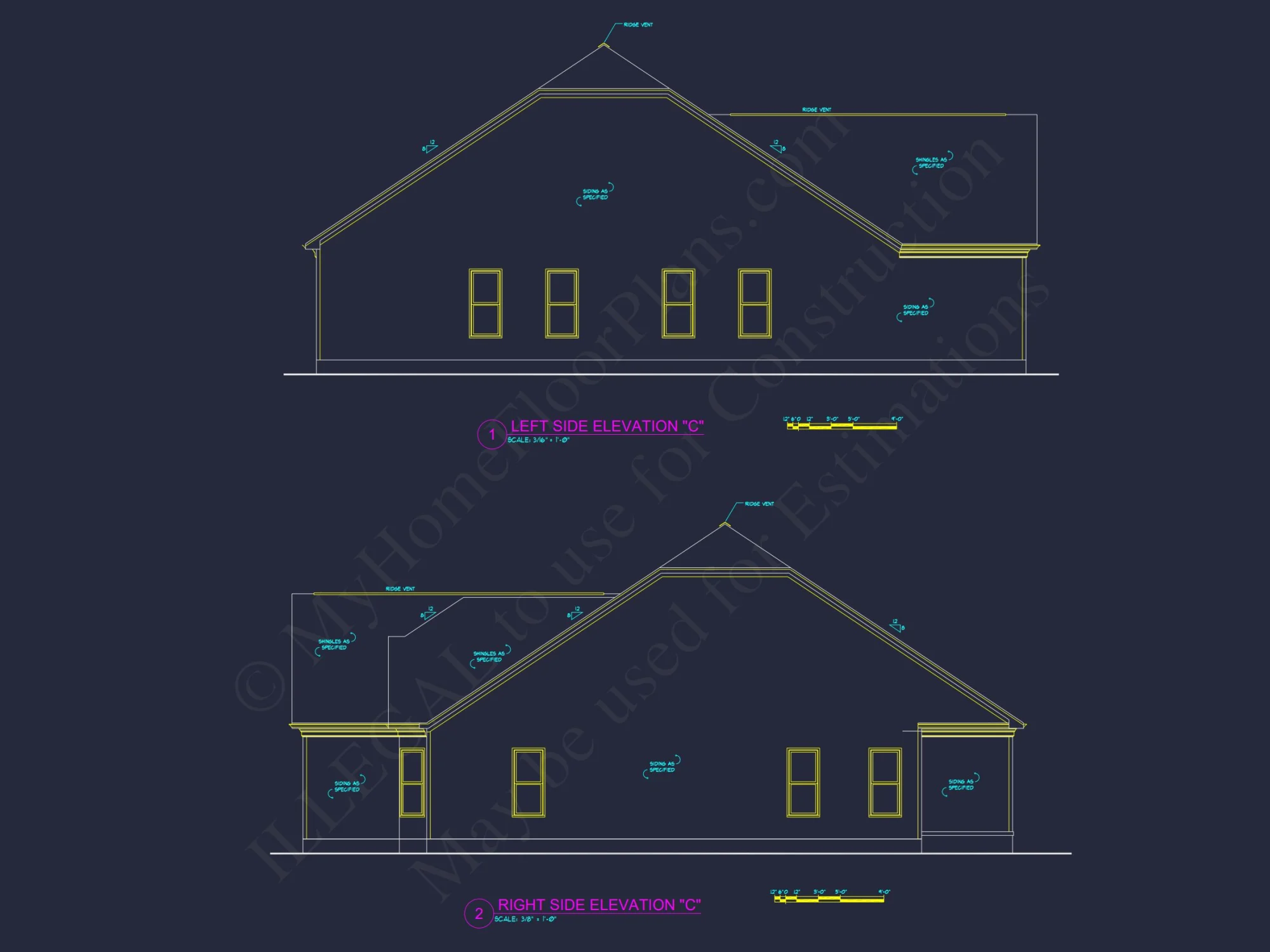 Spacious house Plan with 2-Story Design, CAD Blueprints & Features