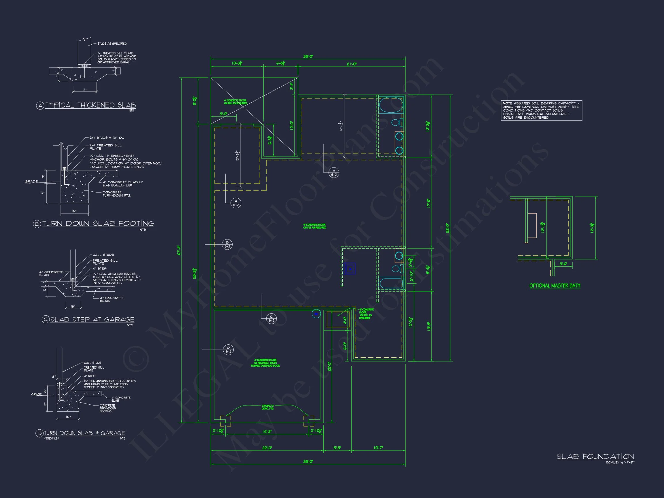 7-1166 HOUSE PLAN - Modern Craftsman House Plan with Spacious 3 Bedrooms and CAD Blueprint 12 Modern Craftsman house Plan with Spacious 3 Bedrooms and CAD Blueprint
