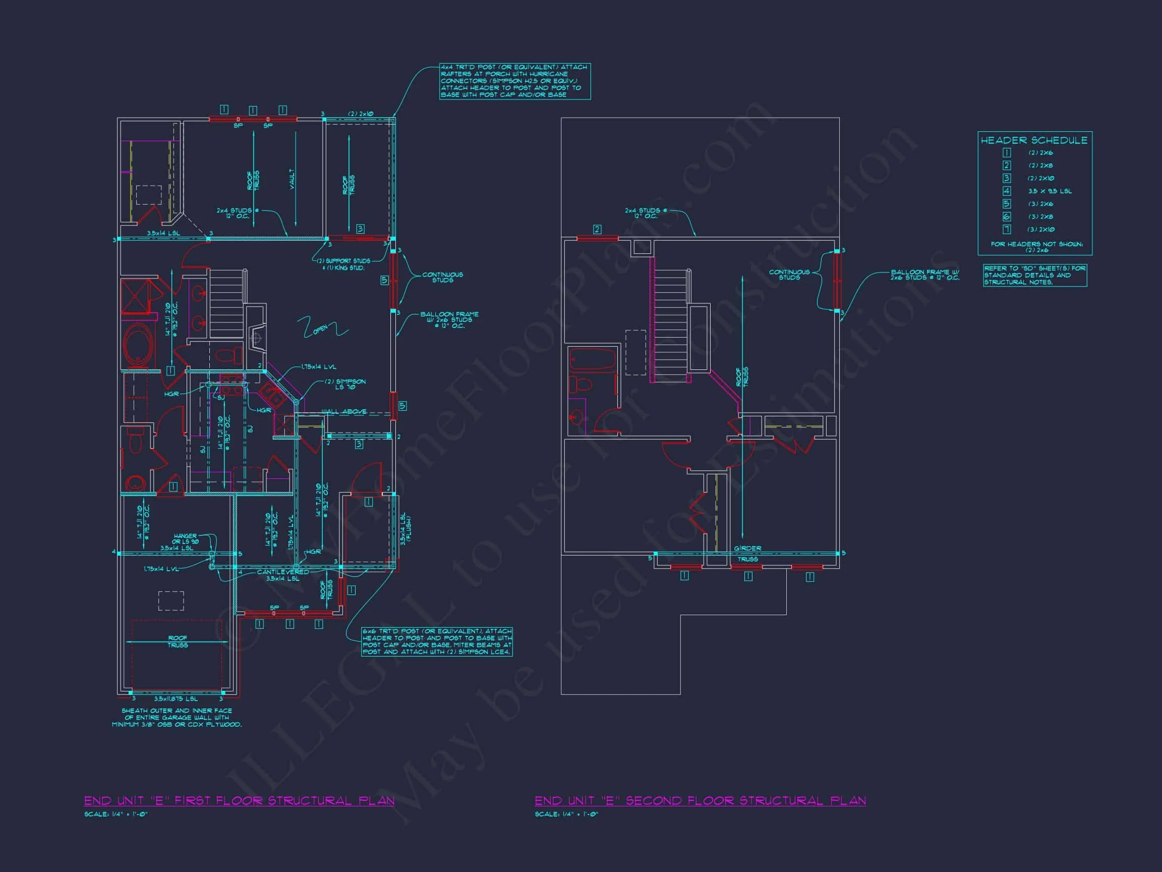 8-1930-4 TOWNHOUSE PLAN - Stylish 2-Bedroom Townhouse Floor Plan with CAD Blueprint Design 32 Stylish 2-Bedroom Townhome Floor Plan with CAD Blueprint Design