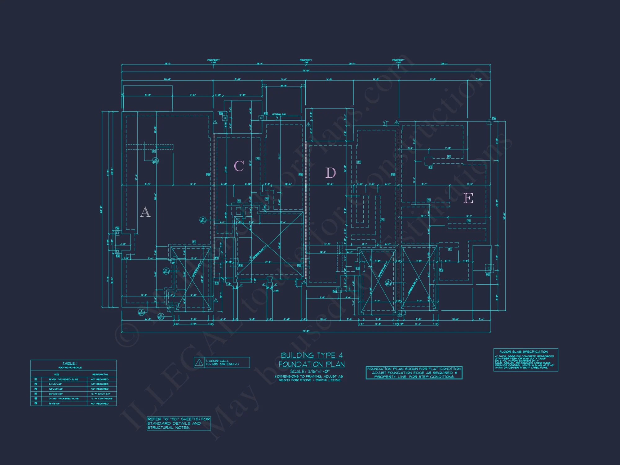 Stylish 2-Bedroom Townhome Floor Plan with CAD Blueprint Design