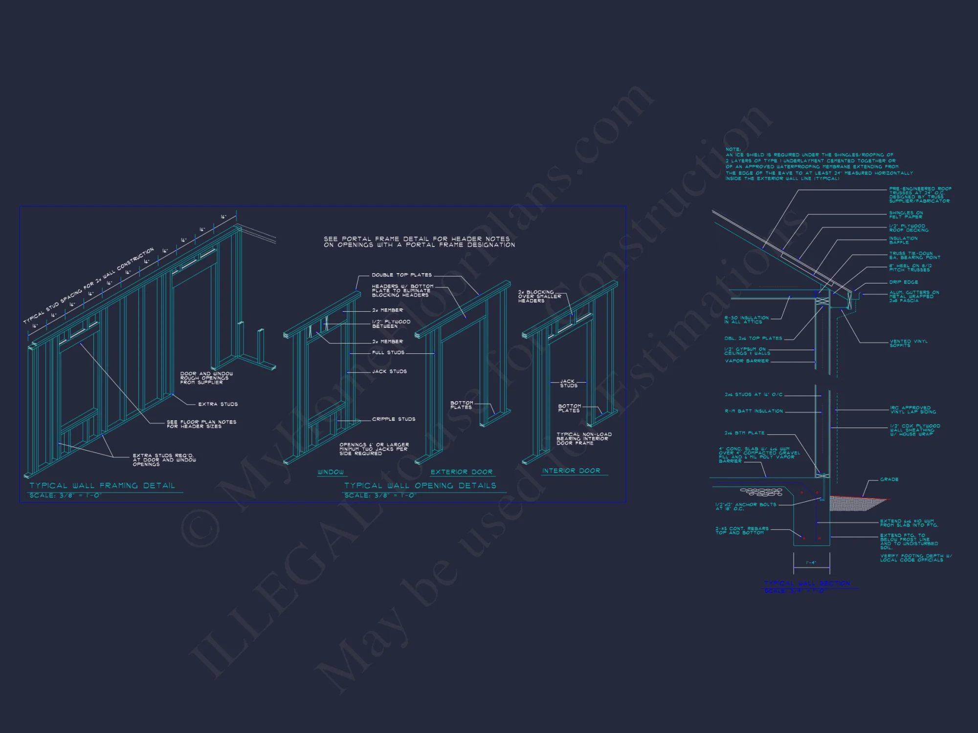 Charming Cottage-Style Floor Plan with CAD Blueprints