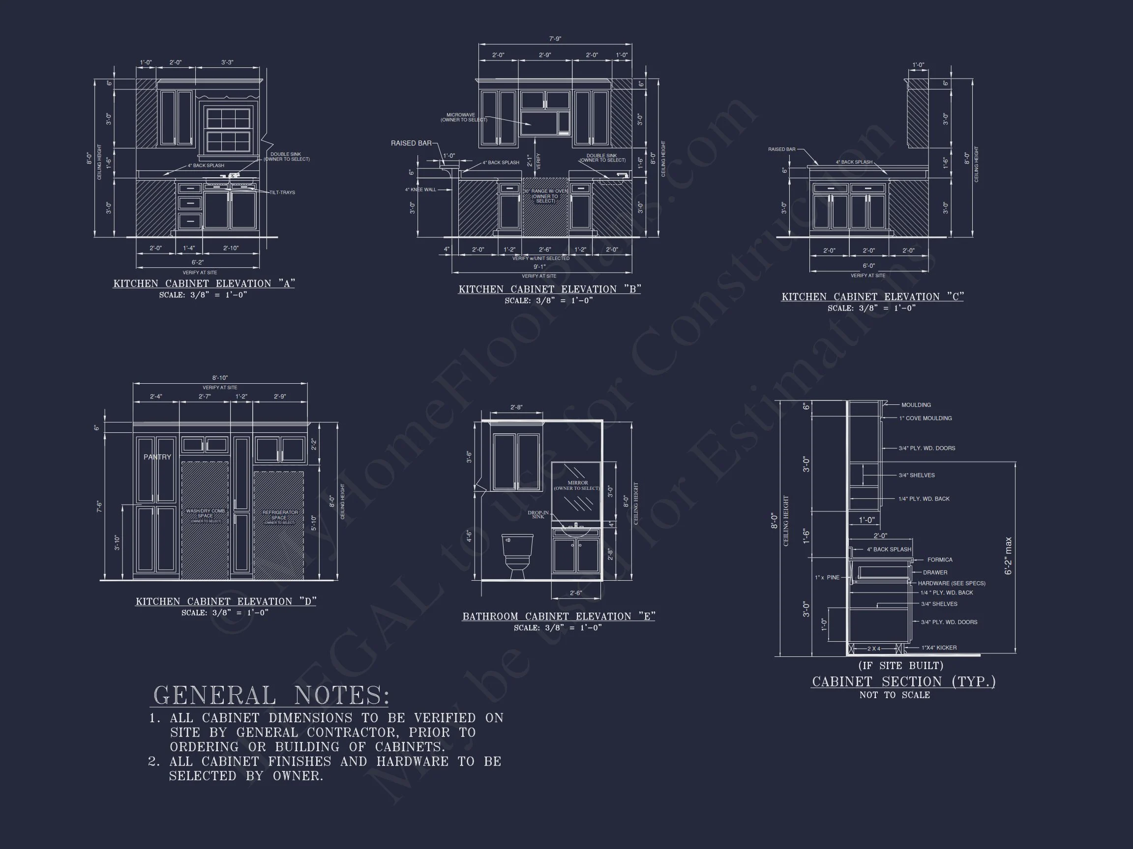19-1008 HOUSE PLAN - Compact Beach House Plan with 1-Story CAD Designs & Blueprint 5 Compact Beach house Plan with 1-Story CAD Designs & Blueprint
