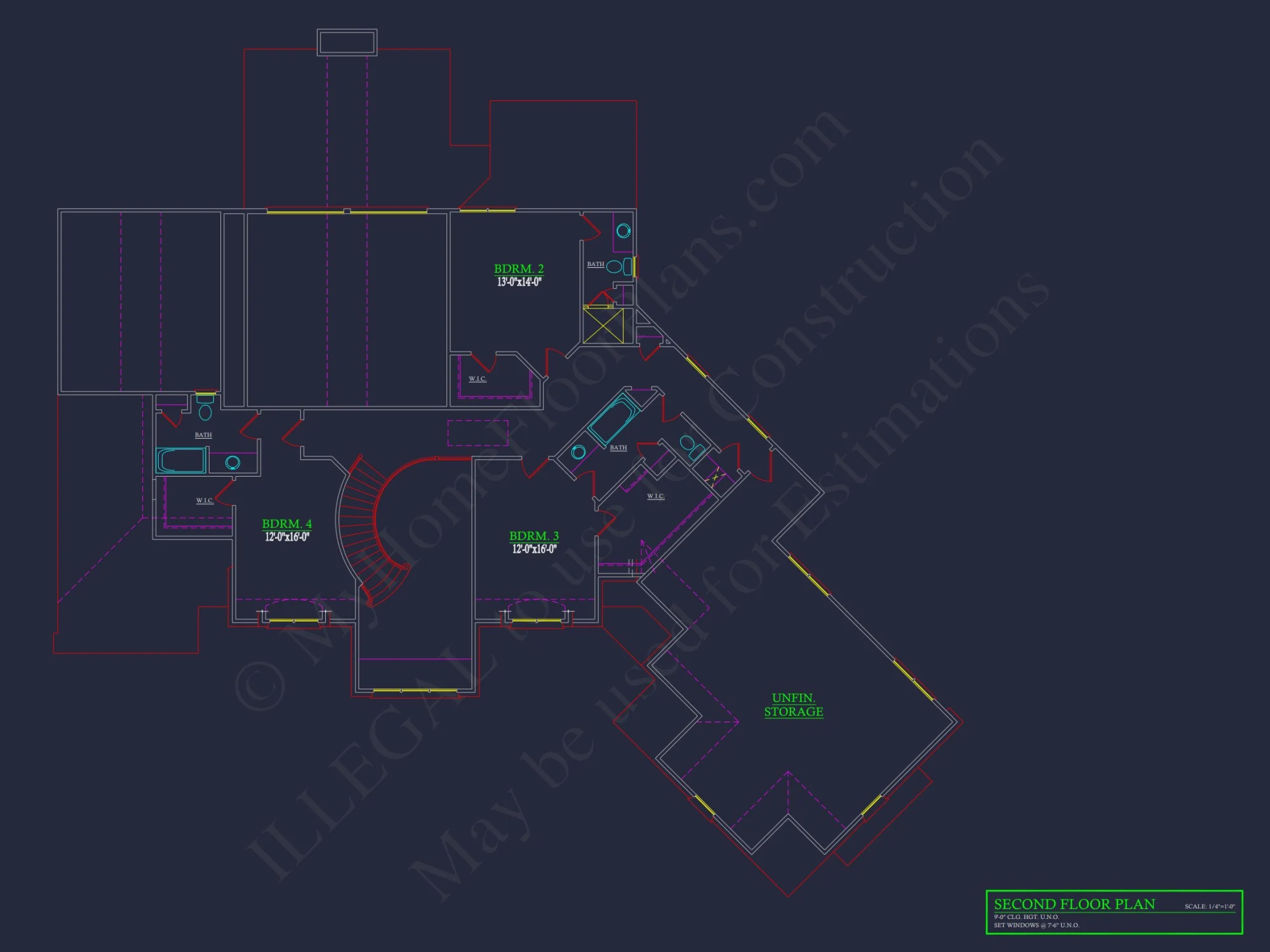 Luxurious house Plan with Floor Plans, CAD Blueprints, and Designs