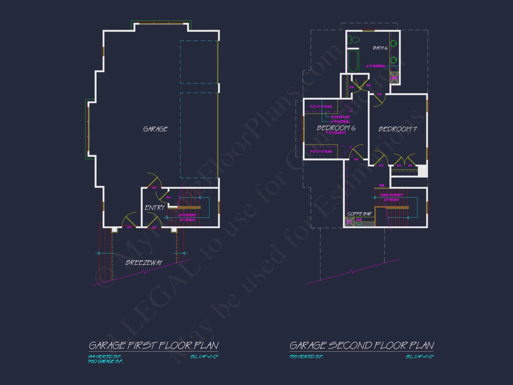 Compact house Plan with 2 Floors, Garage & Craftsman Design