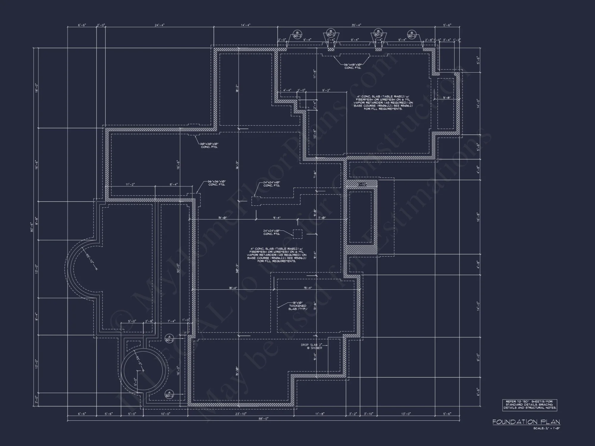 Modern Beach house Plan with Detailed CAD Architecture Designs