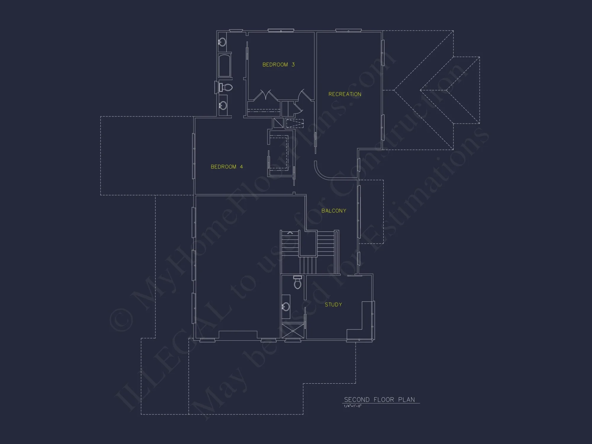 Modern Beach house Plan with Detailed CAD Architecture Designs