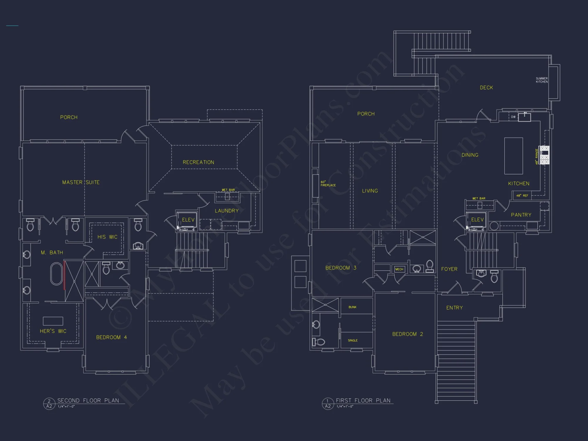 Exclusive Beach house Designs: Elegant Floor Plan and Blueprint