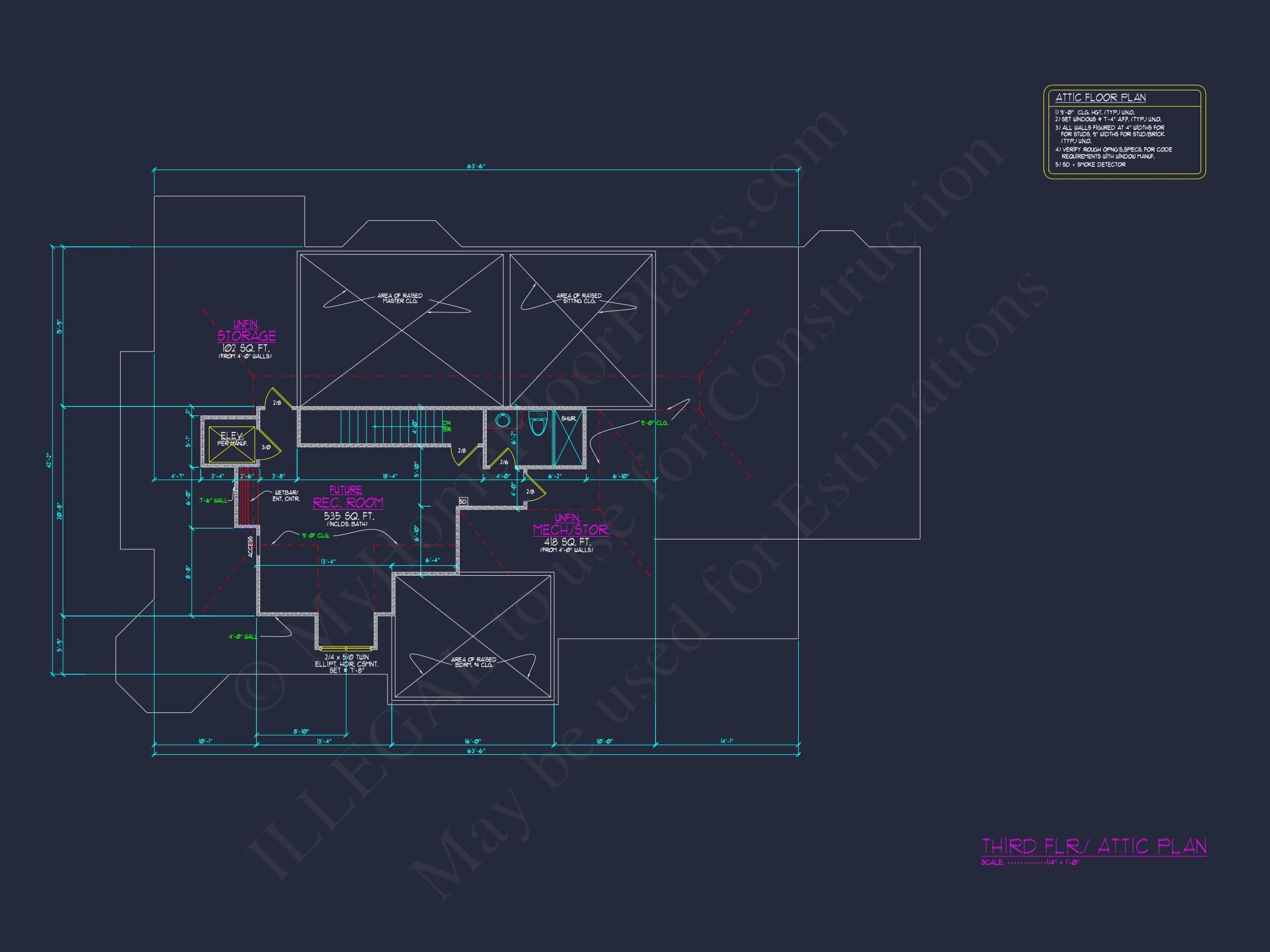16-1302 HOUSE PLAN - Elegant House Plan with Detailed Floor Plans and CAD Designs 9 Elegant house Plan with Detailed Floor Plans and CAD Designs