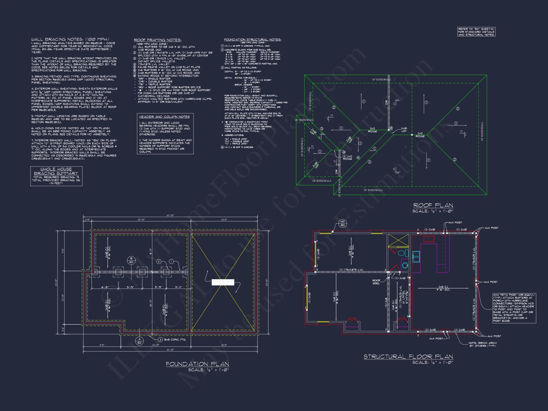 15-1930 POOL HOUSE PLAN - Modern Pool House Floor Plan with CAD Blueprint Designs 7 Modern Pool House Floor Plan with CAD Blueprint Designs