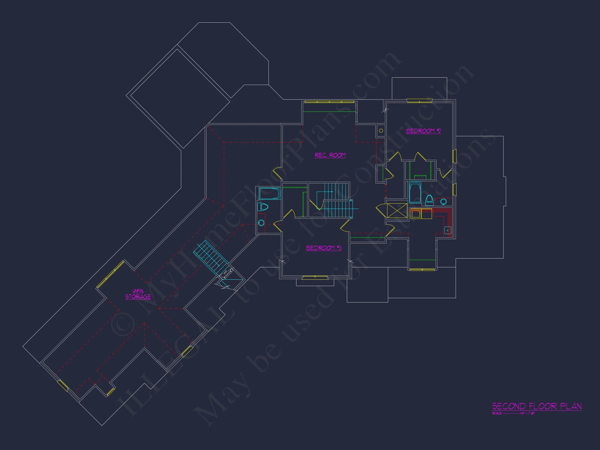 14-1935 HOUSE PLAN - Elegant House Plan with 2-Story CAD Designs & Blueprint 6 Elegant house Plan with 2-Story CAD Designs & Blueprint