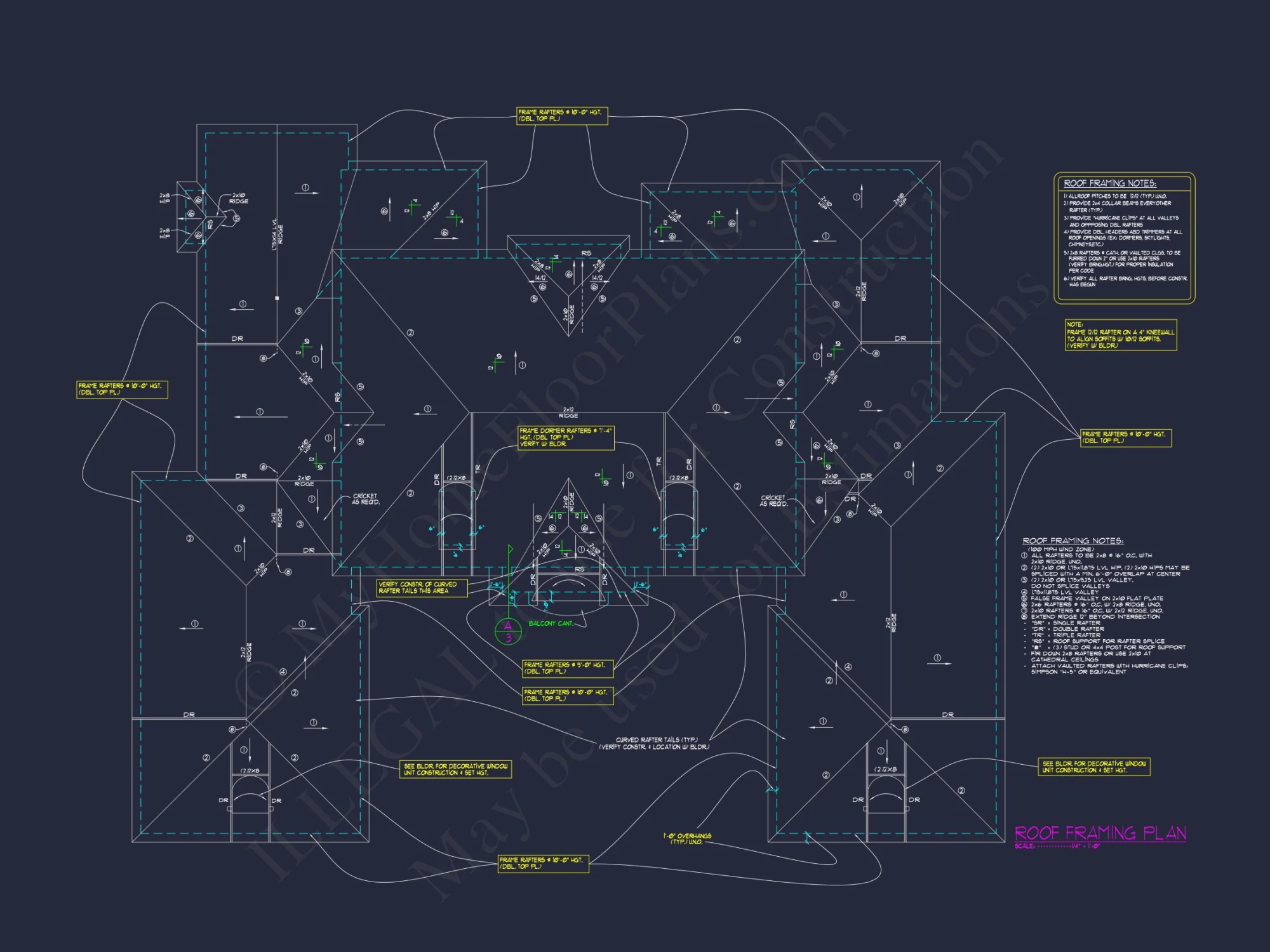Luxe house Floor Plan with Architectural Designs and CAD Blueprint