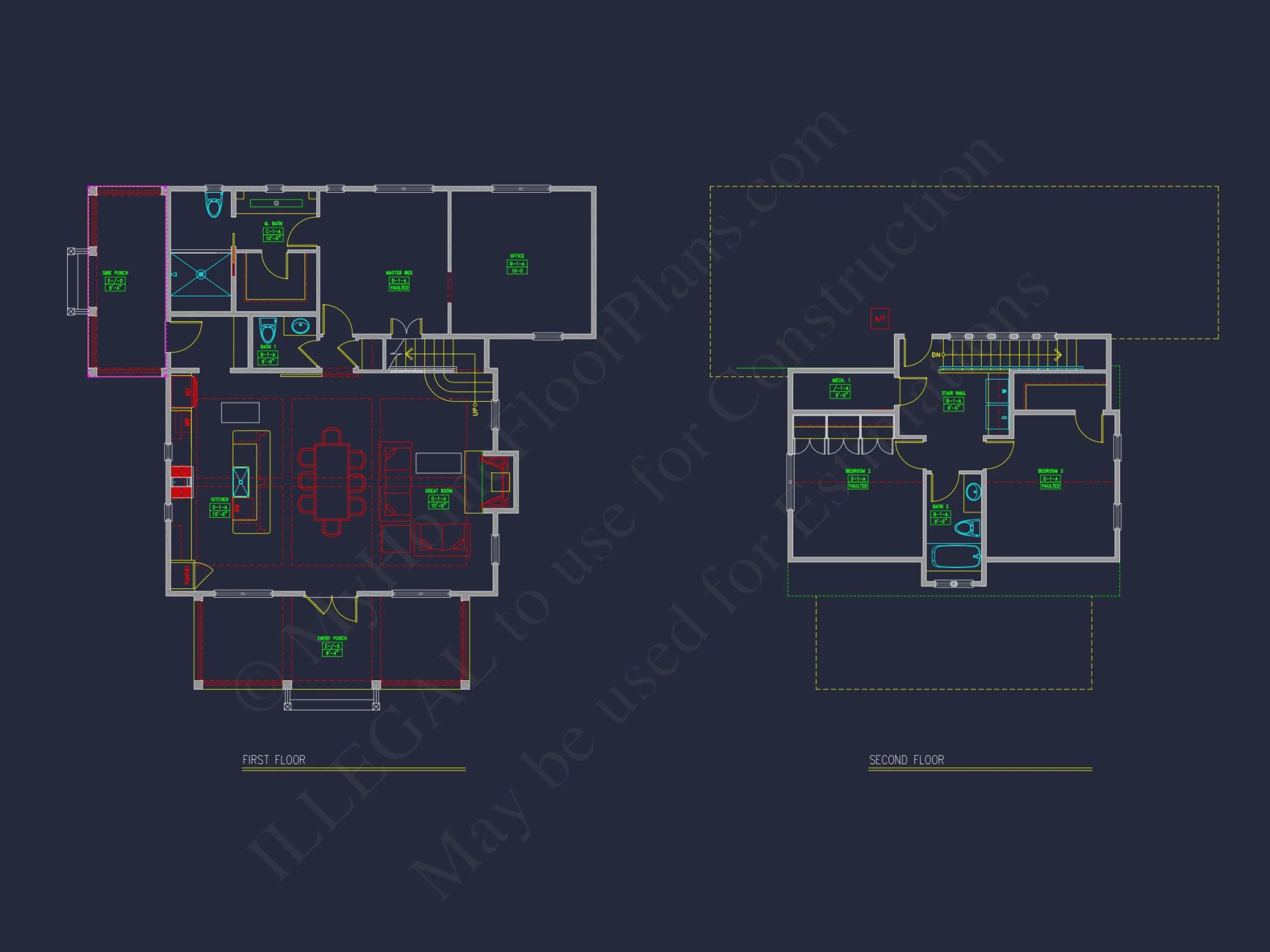 Modern Garage Plan with Living Space