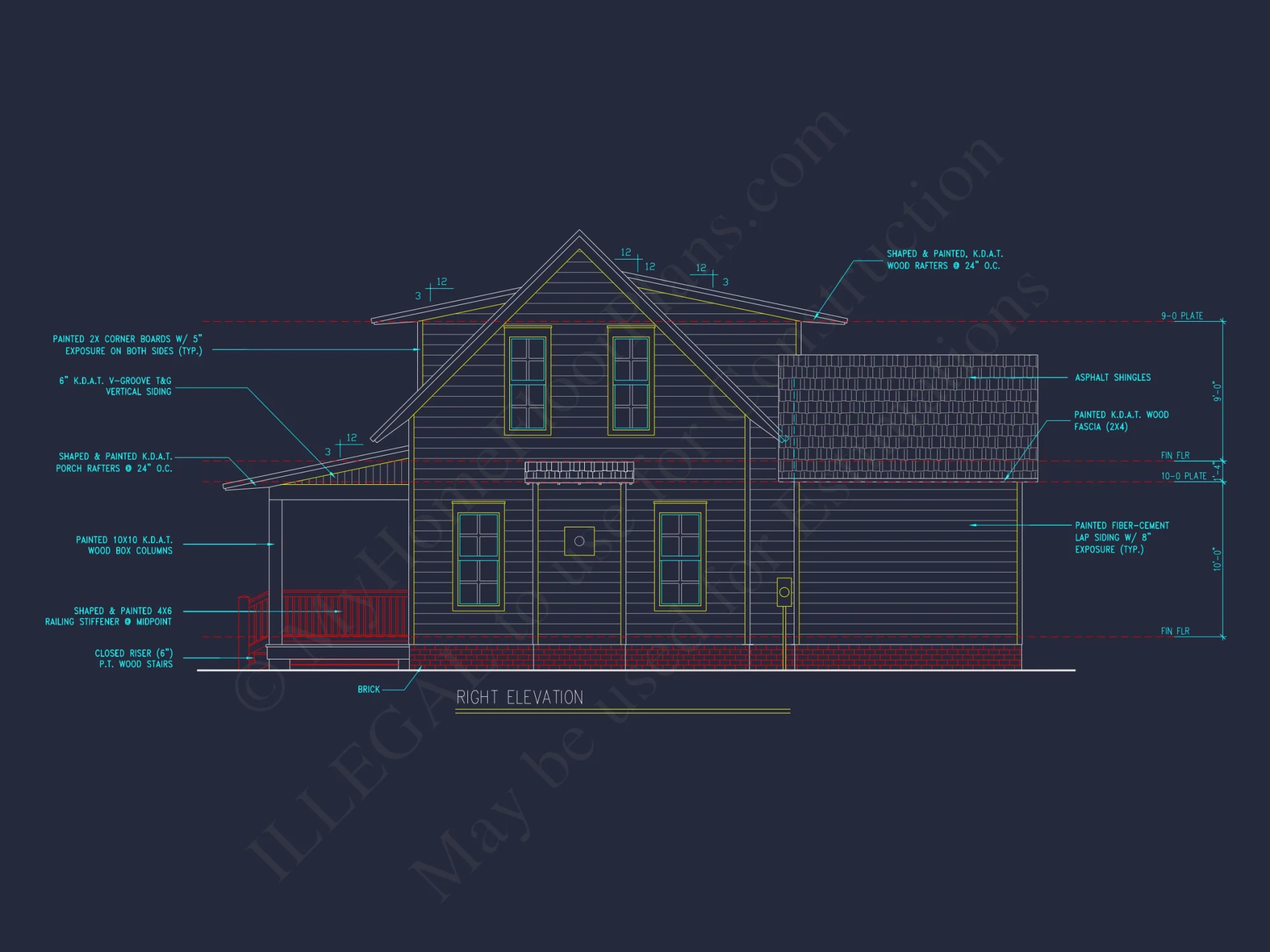 Modern Garage Plan with Living Space