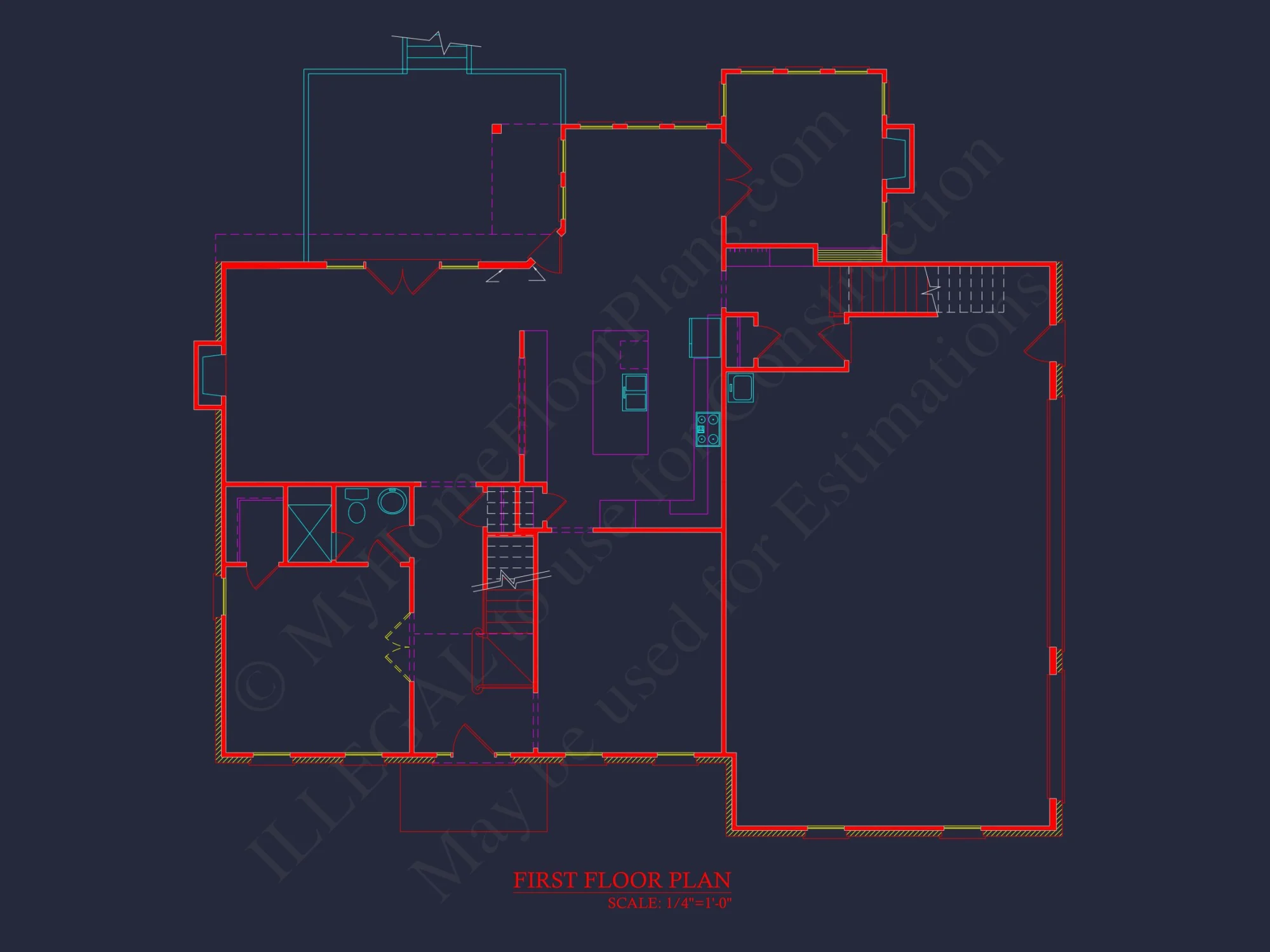 Stunning house Plan with 2.5 Floors, CAD Designs & Features